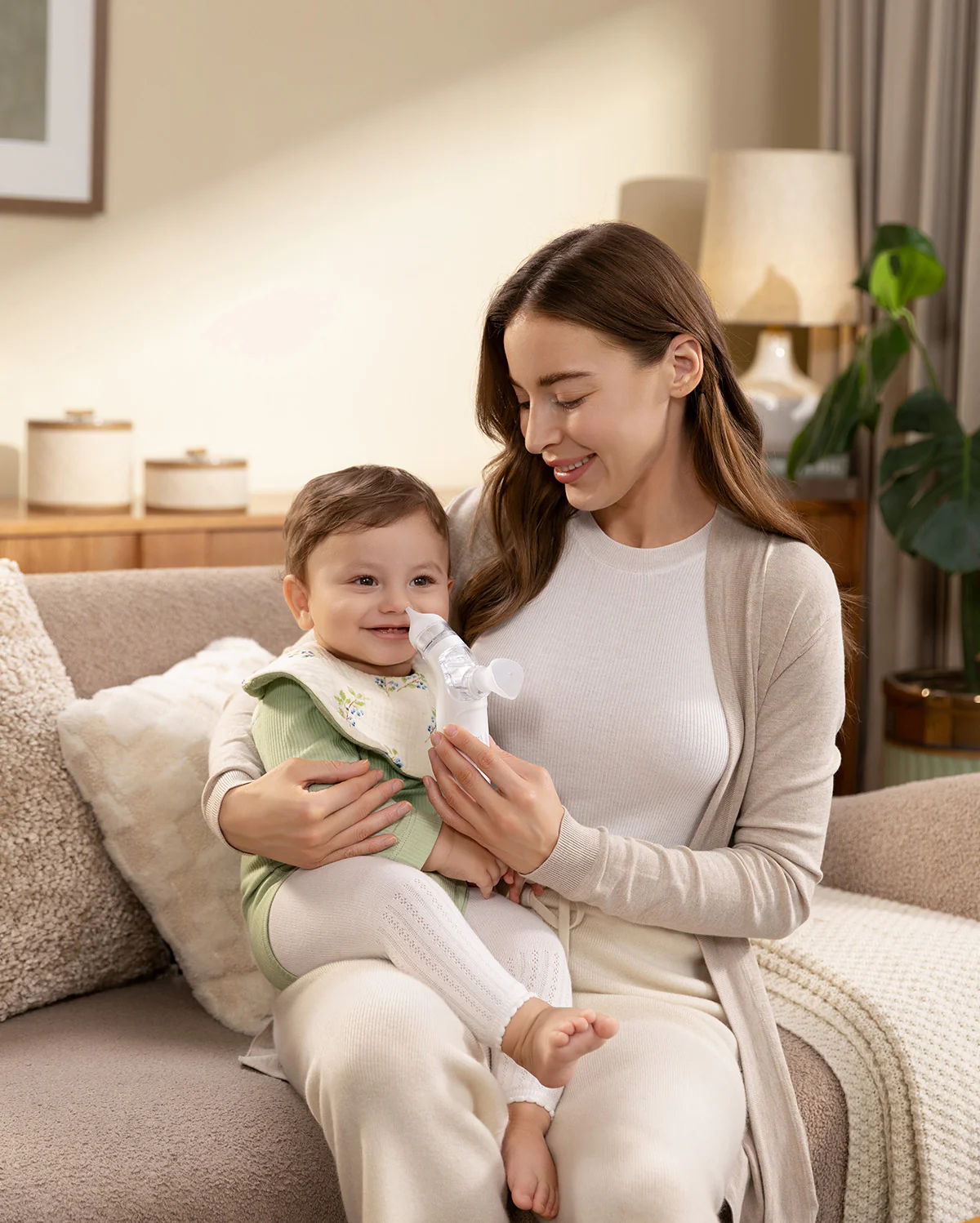 Momcozy BreezyClear™ 2-in-1 Elektrischer Nasensauger mit Sprüh- und Saugfunktion - Image 8