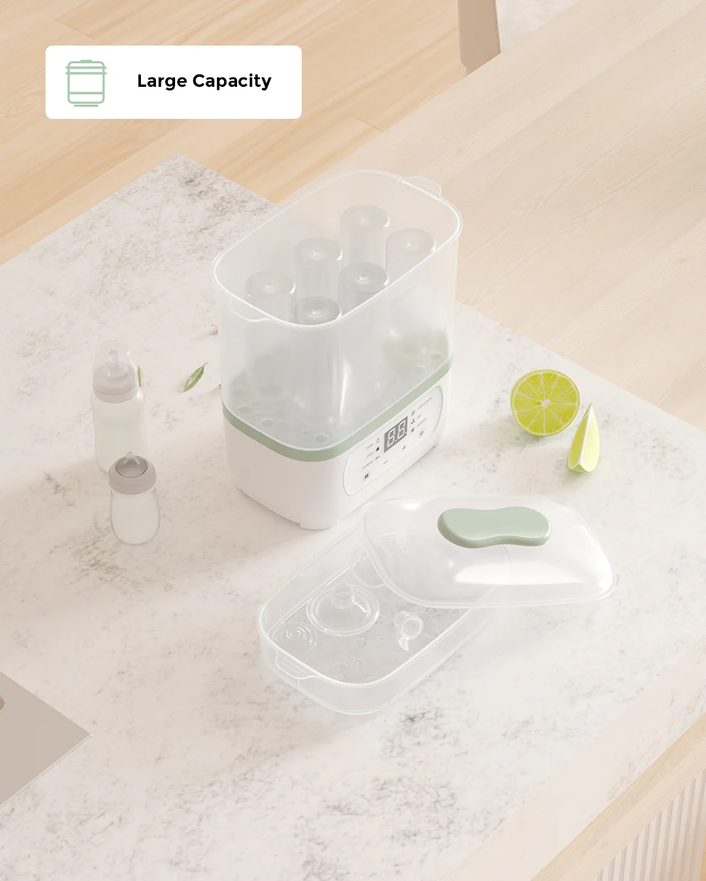 8-in-1 Babyflaschen Dampfsterilisator - Image 3