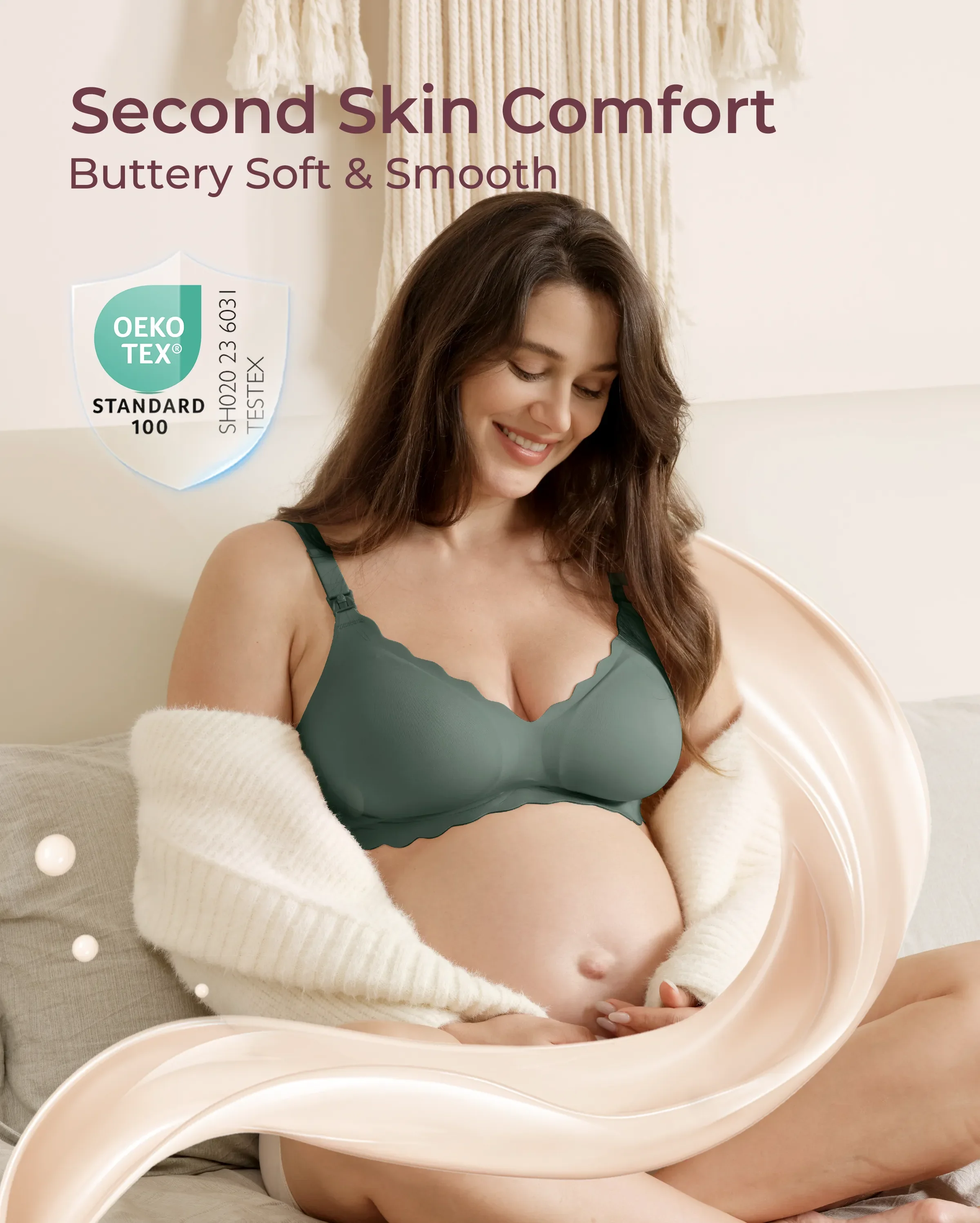 Jelly-Strip - Nahtloser Still-BH YN46 - Passend für die Milchpumpe M9 - Image 57