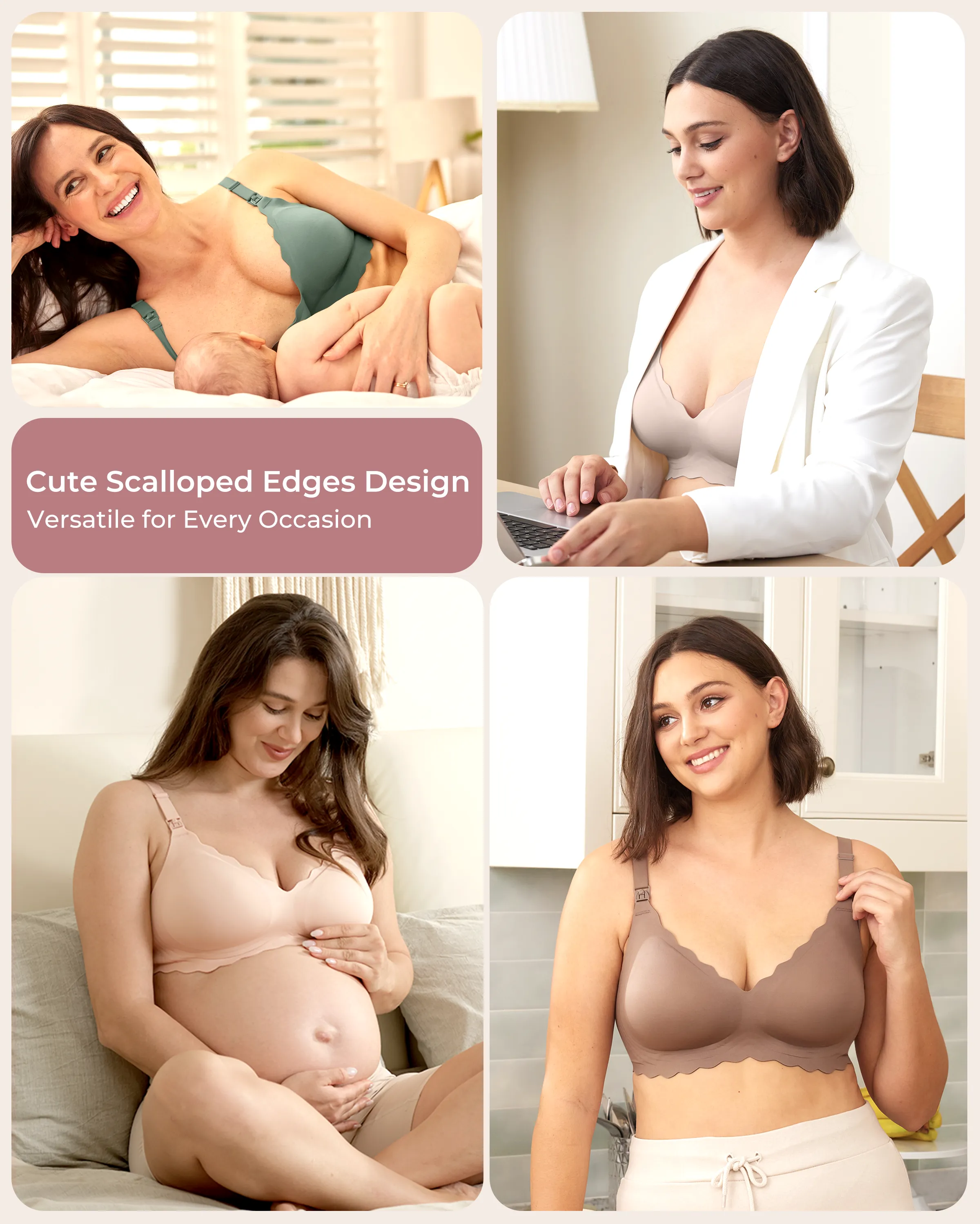 Jelly-Strip - Nahtloser Still-BH YN46 - Passend für die Milchpumpe M9 - Image 60