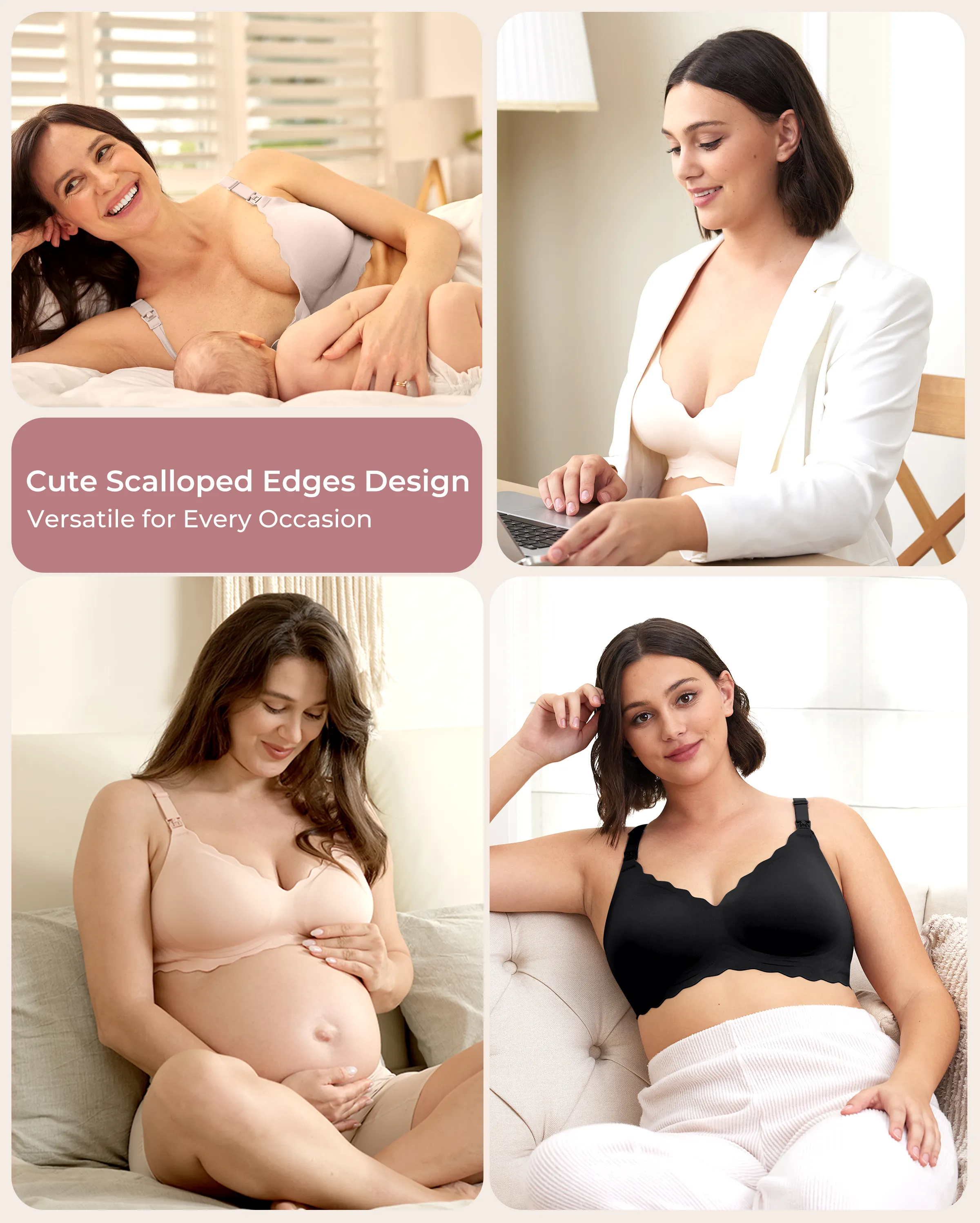 Jelly-Strip - Nahtloser Still-BH YN46 - Passend für die Milchpumpe M9 - Image 64