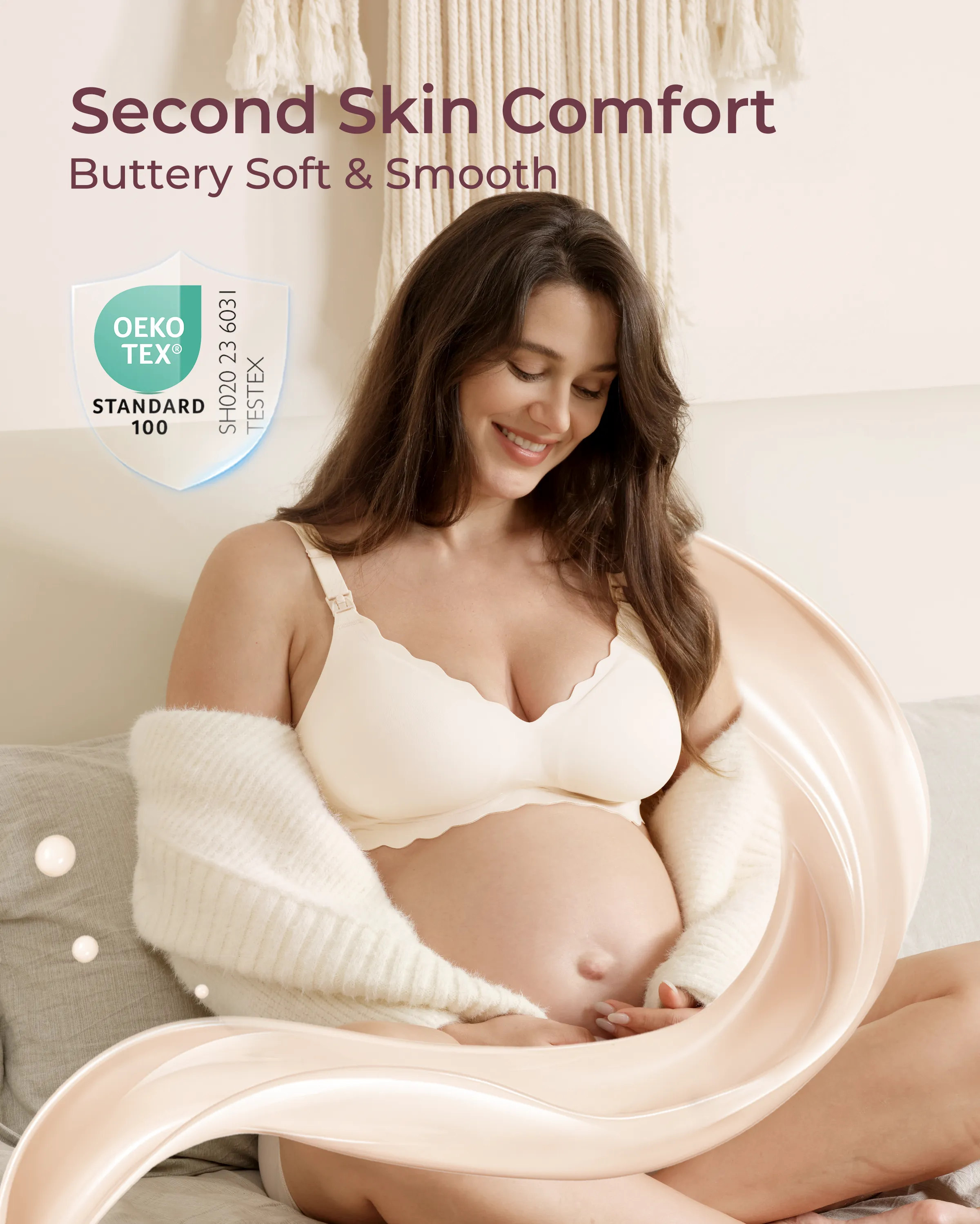 Jelly-Strip - Nahtloser Still-BH YN46 - Passend für die Milchpumpe M9 - Image 65