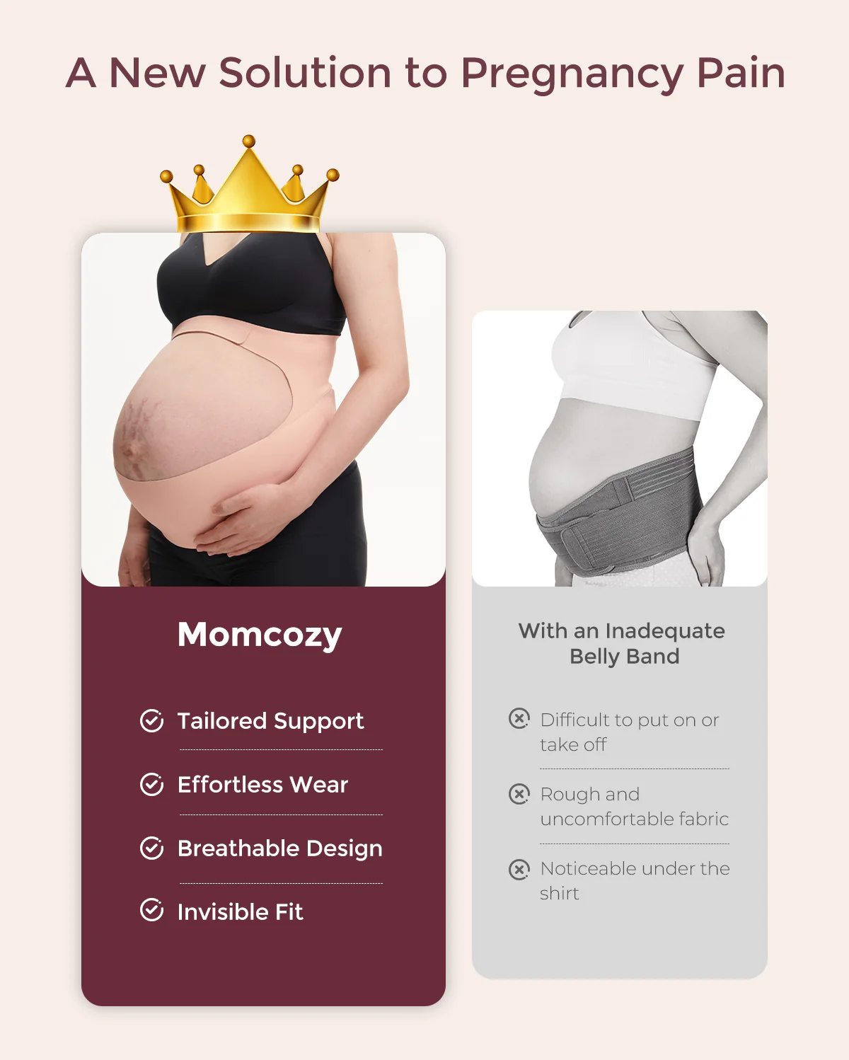 BumpEase - Momcozy Ergonest Schwangerschaftsgürtel - Image 33