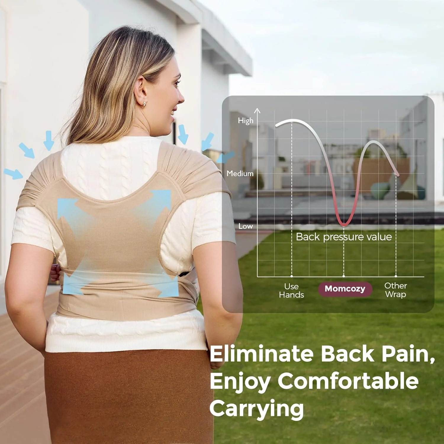 Einfach freihändig zu tragen - Babytragetuch - Image 13