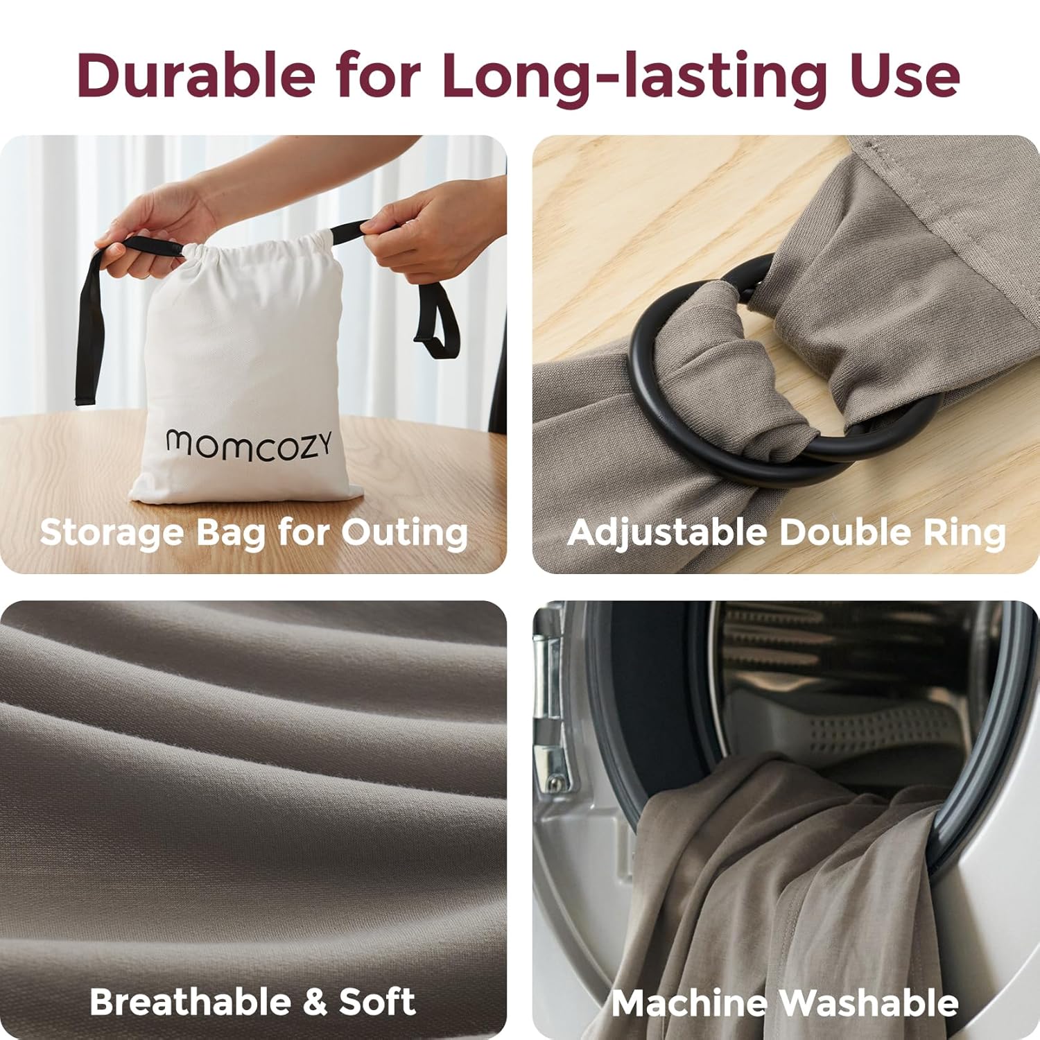 Einfach freihändig zu tragen - Babytragetuch - Image 19