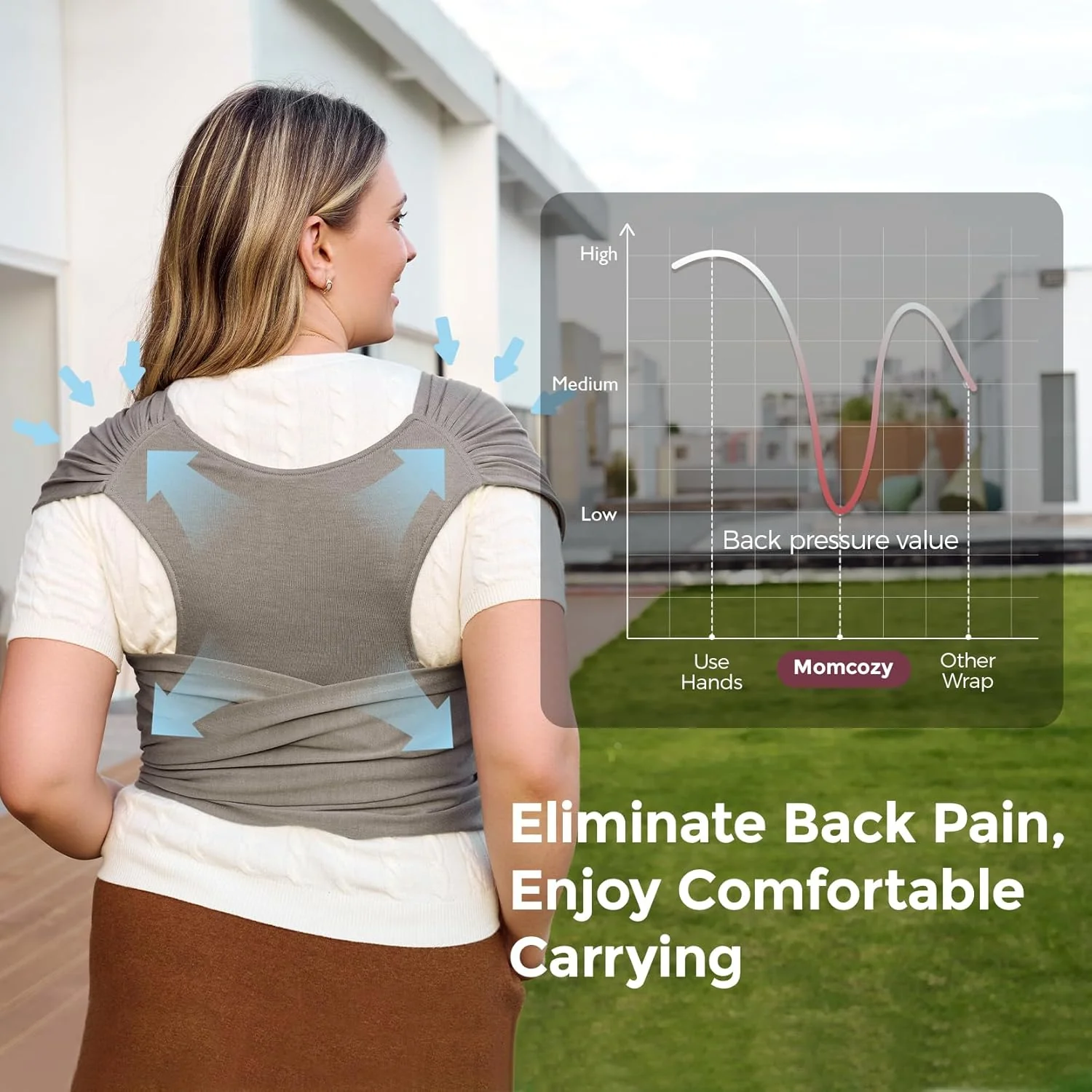 Einfach freihändig zu tragen - Babytragetuch - Image 21