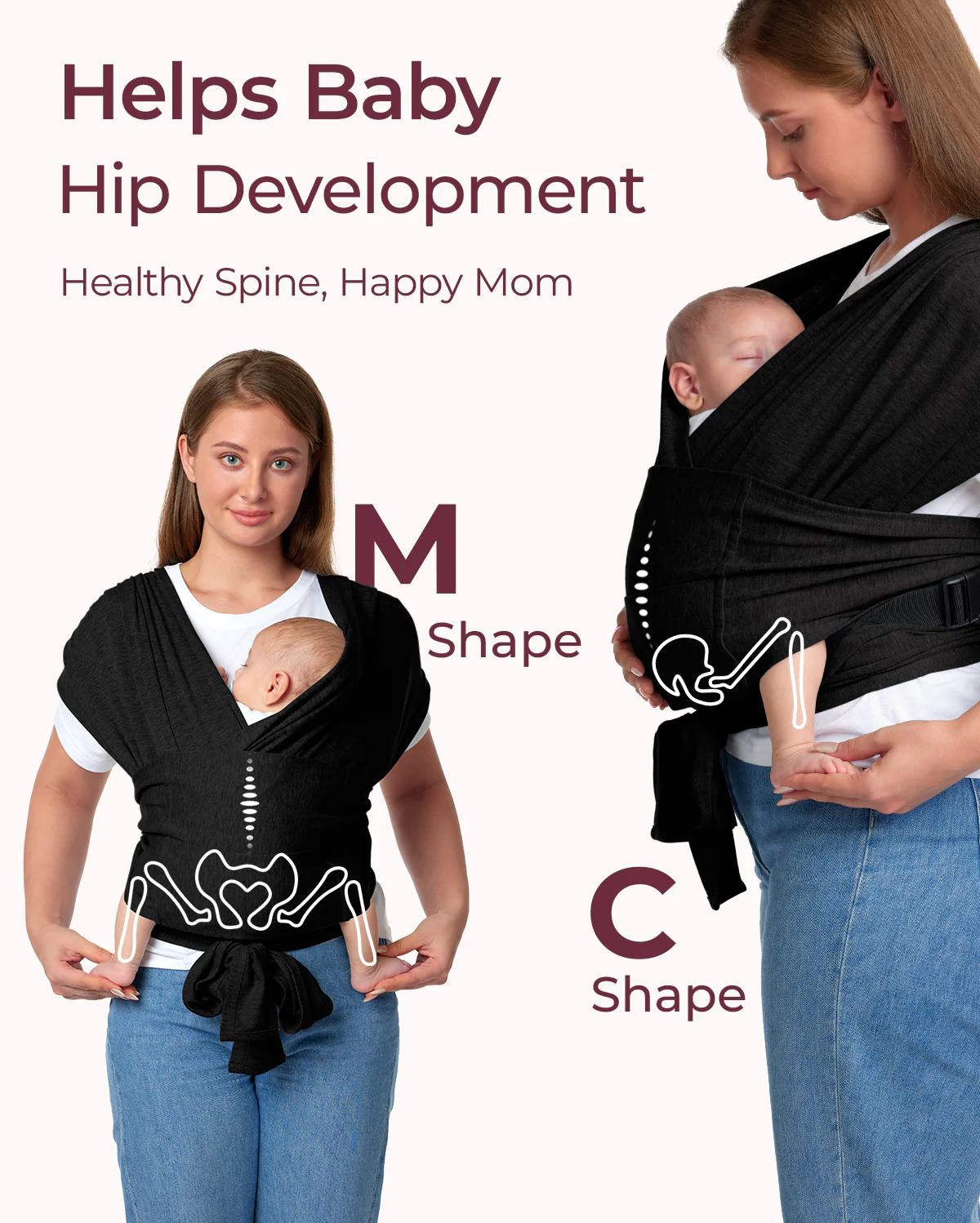 Einfach freihändig zu tragen - Babytragetuch - Image 27