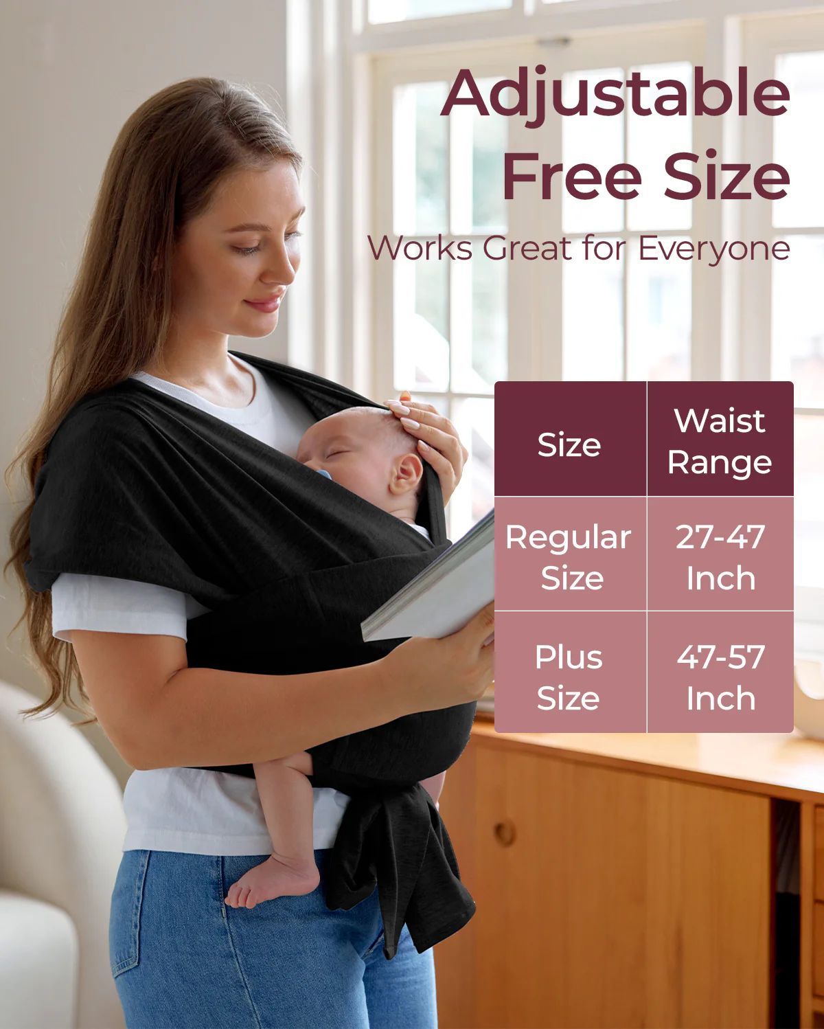 Einfach freihändig zu tragen - Babytragetuch - Image 29