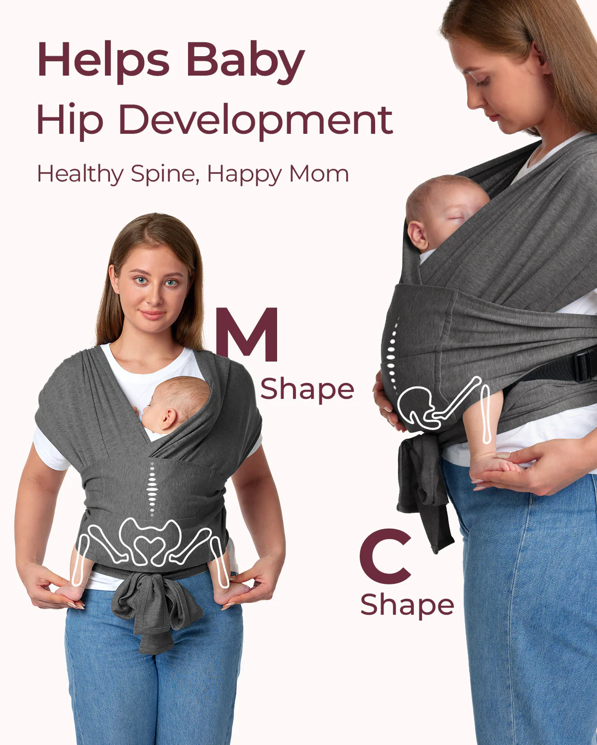 Einfach freihändig zu tragen - Babytragetuch - Image 37