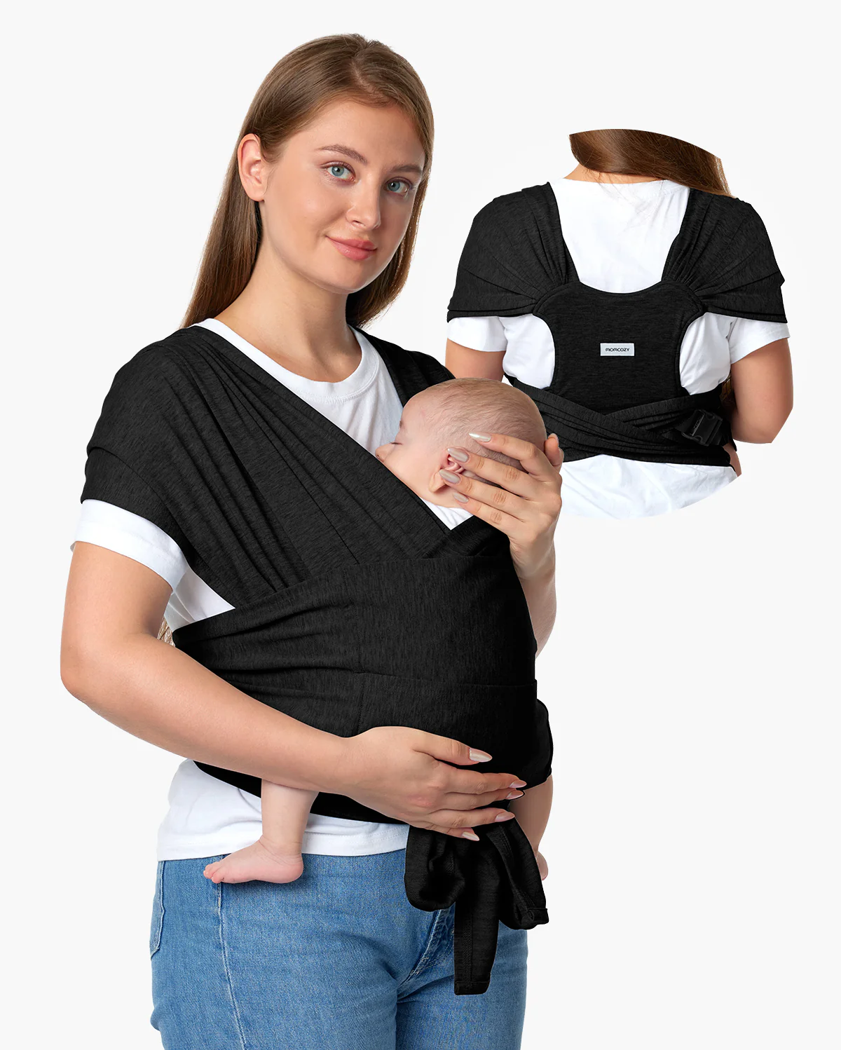 Einfach freihändig zu tragen - Babytragetuch - Image 4