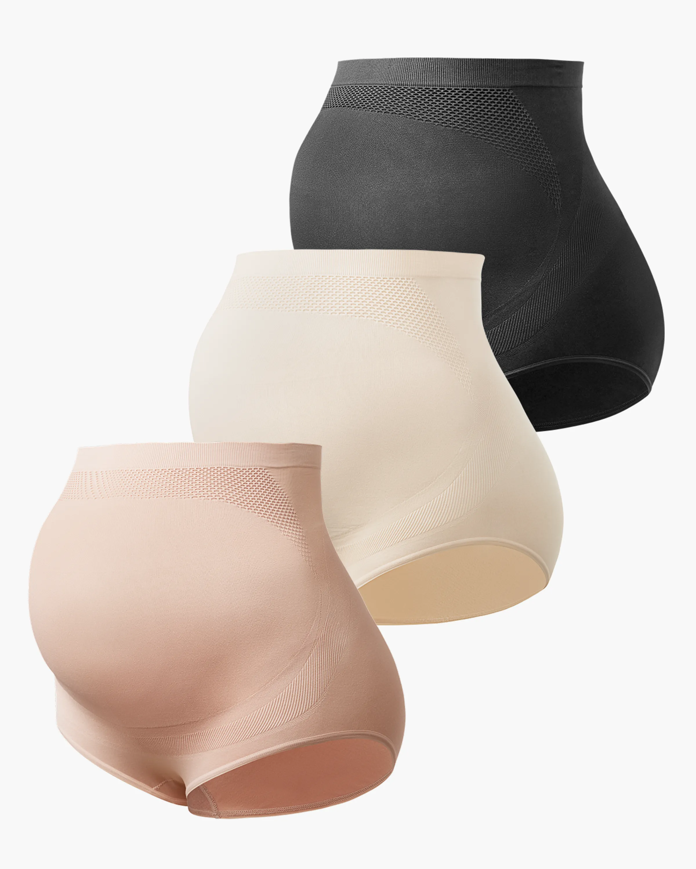 Hohe Taillenschwangerschaft nahtloser weicher Bauchstützhaufen - 3 Pack - Image 28