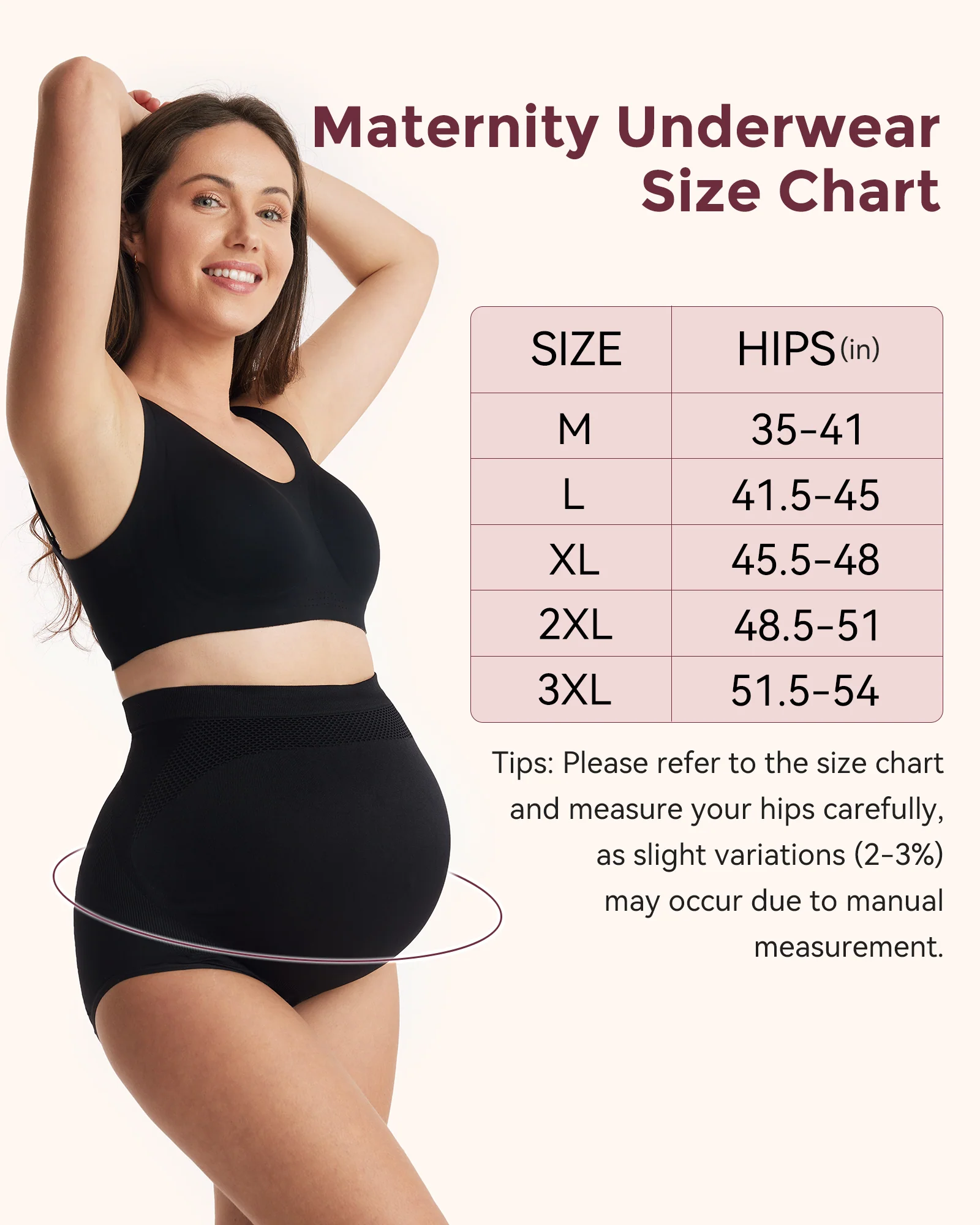 Hohe Taillenschwangerschaft nahtloser weicher Bauchstützhaufen - 3 Pack - Image 6