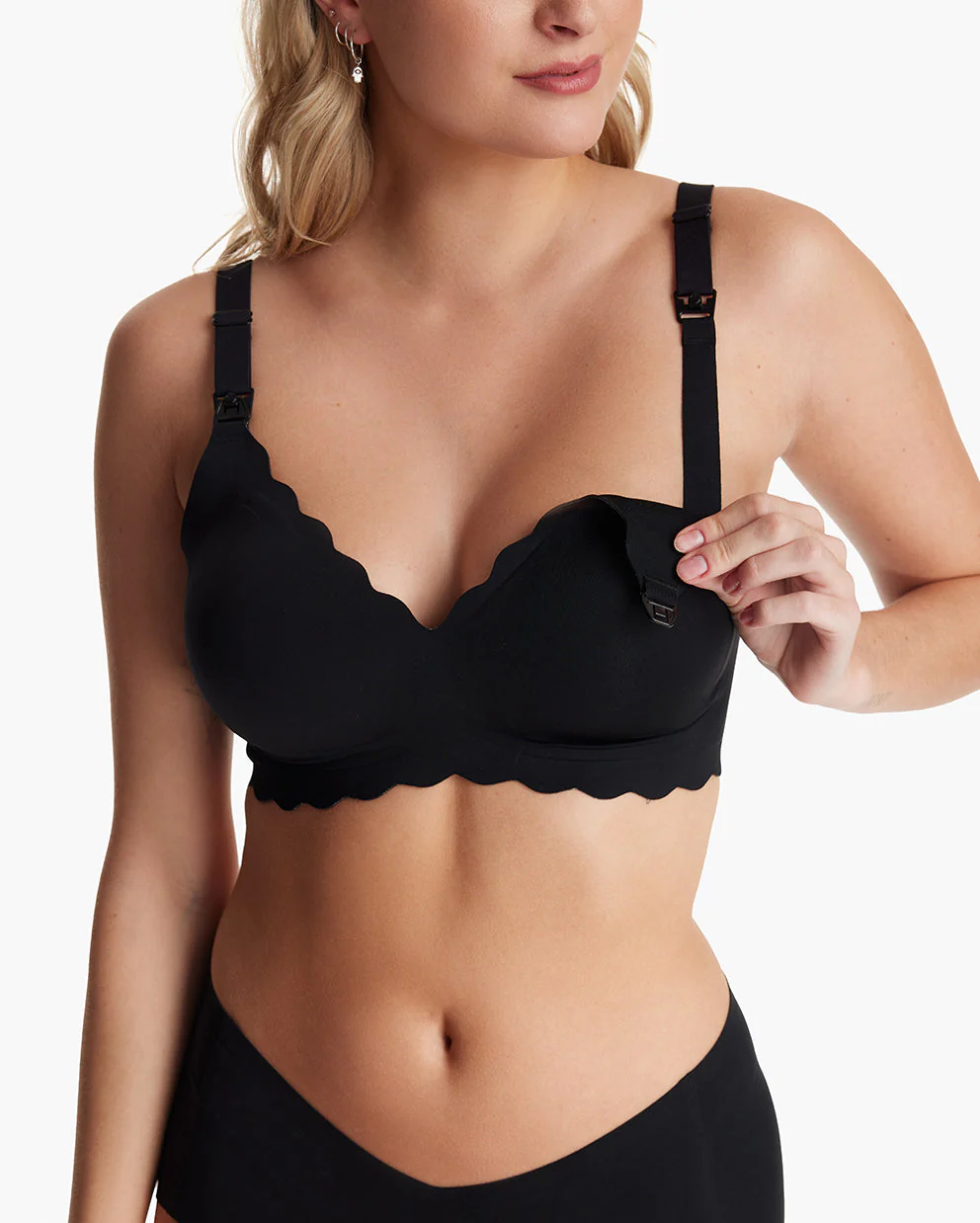 Jelly Strip - Nahtloser floraler Push-up Still-BH -YN46 - Image 10