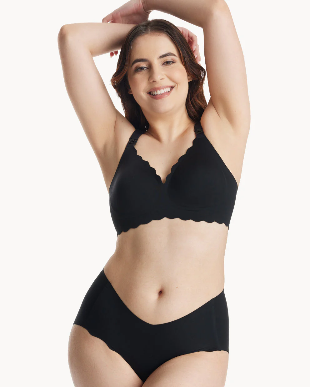 Jelly Strip - Nahtloser floraler Push-up Still-BH -YN46 - Image 12