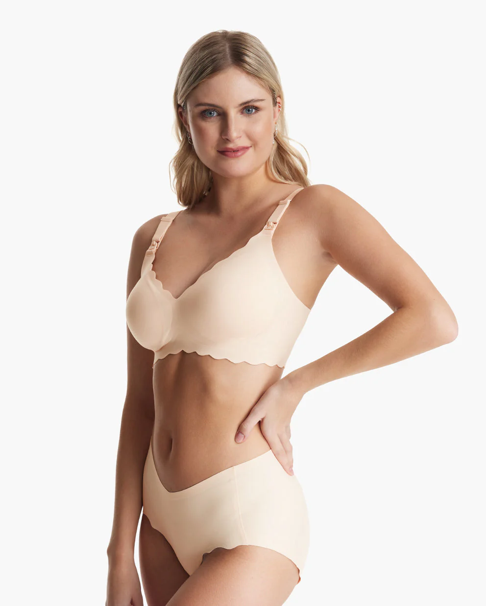 Jelly Strip - Nahtloser floraler Push-up Still-BH -YN46 - Image 19