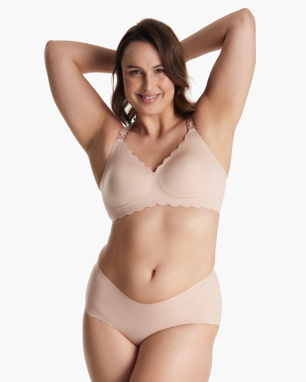 Jelly Strip - Nahtloser floraler Push-up Still-BH -YN46 - Image 6