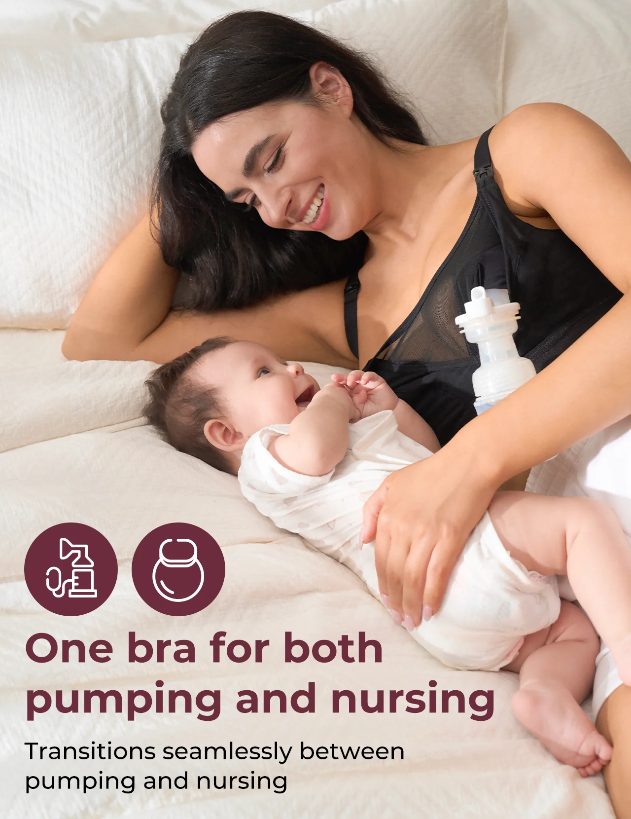 Bambus - Ultra weich & Cool Breeze Pump- & Still-BH - HF018 - Image 4