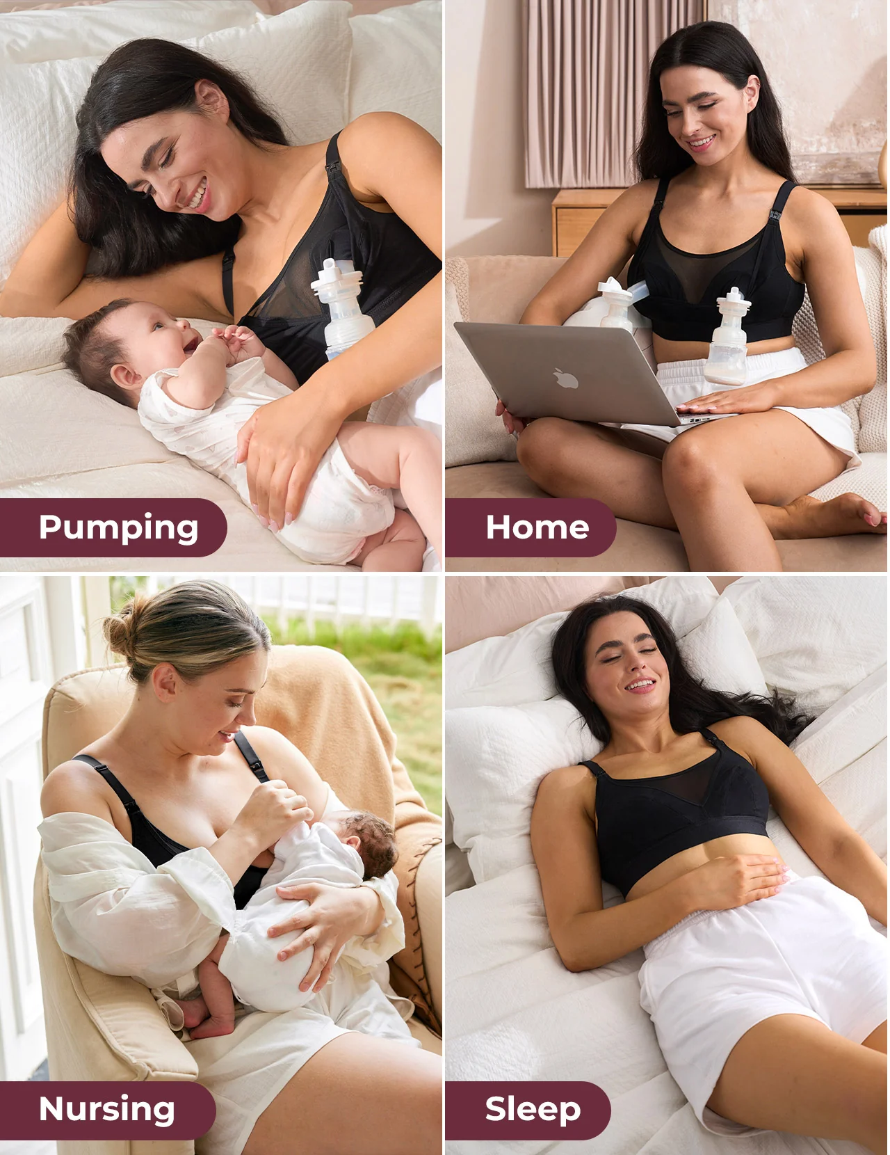 Bambus - Ultra weich & Cool Breeze Pump- & Still-BH - HF018 - Image 8