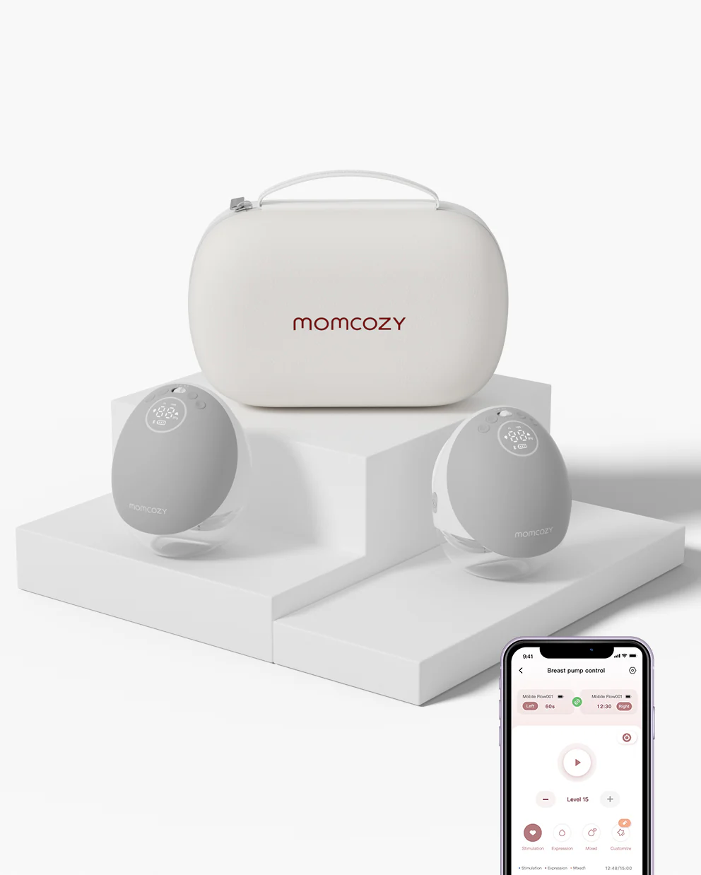 Momcozy Mobile Flow™ Freihändige Milchpumpe | M9 - Image 16