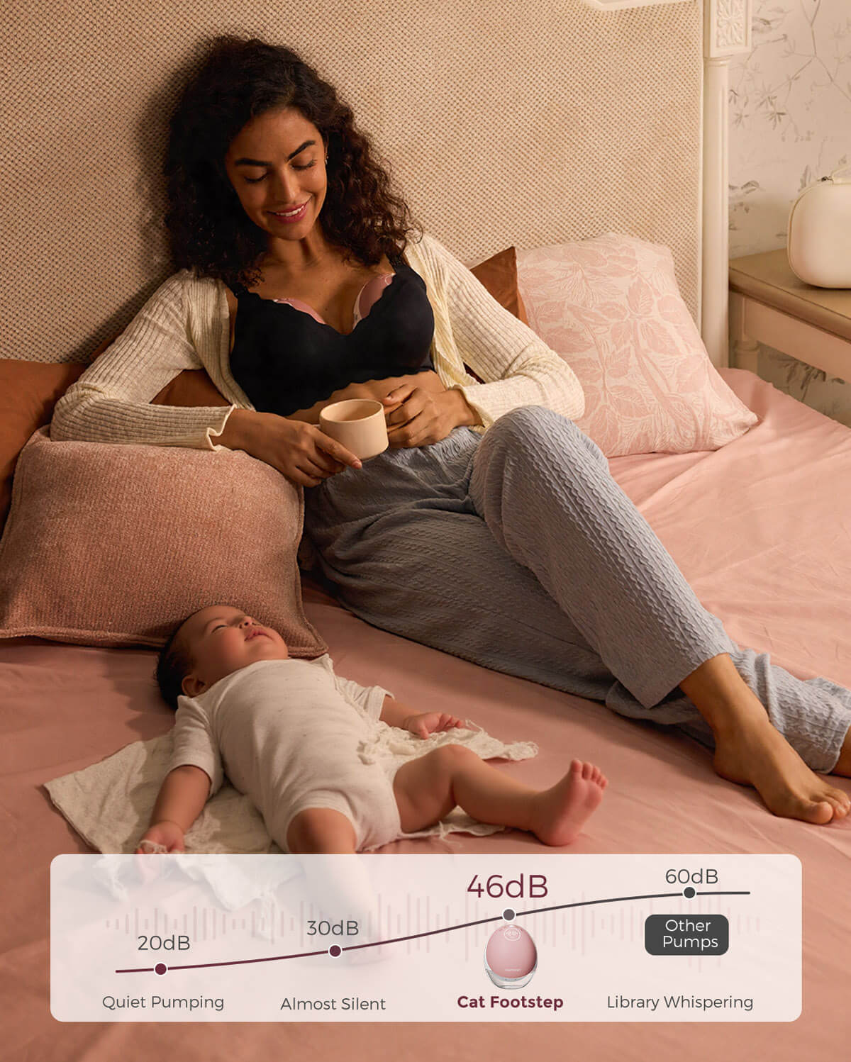 Momcozy Mobile Flow™ Freihändige Milchpumpe | M9 - Image 18