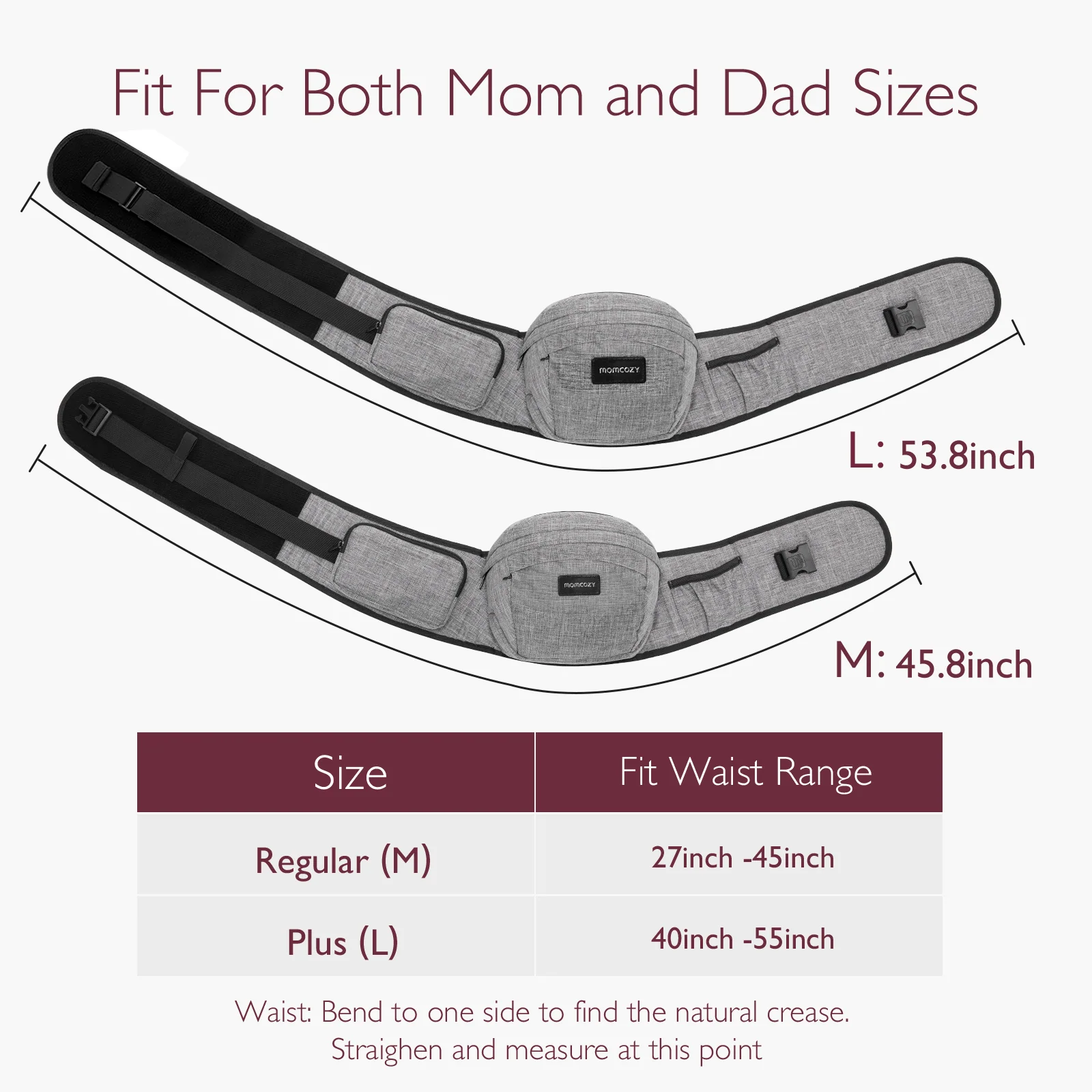 Momcozy Wander360 Hüftsitztrage - Image 12