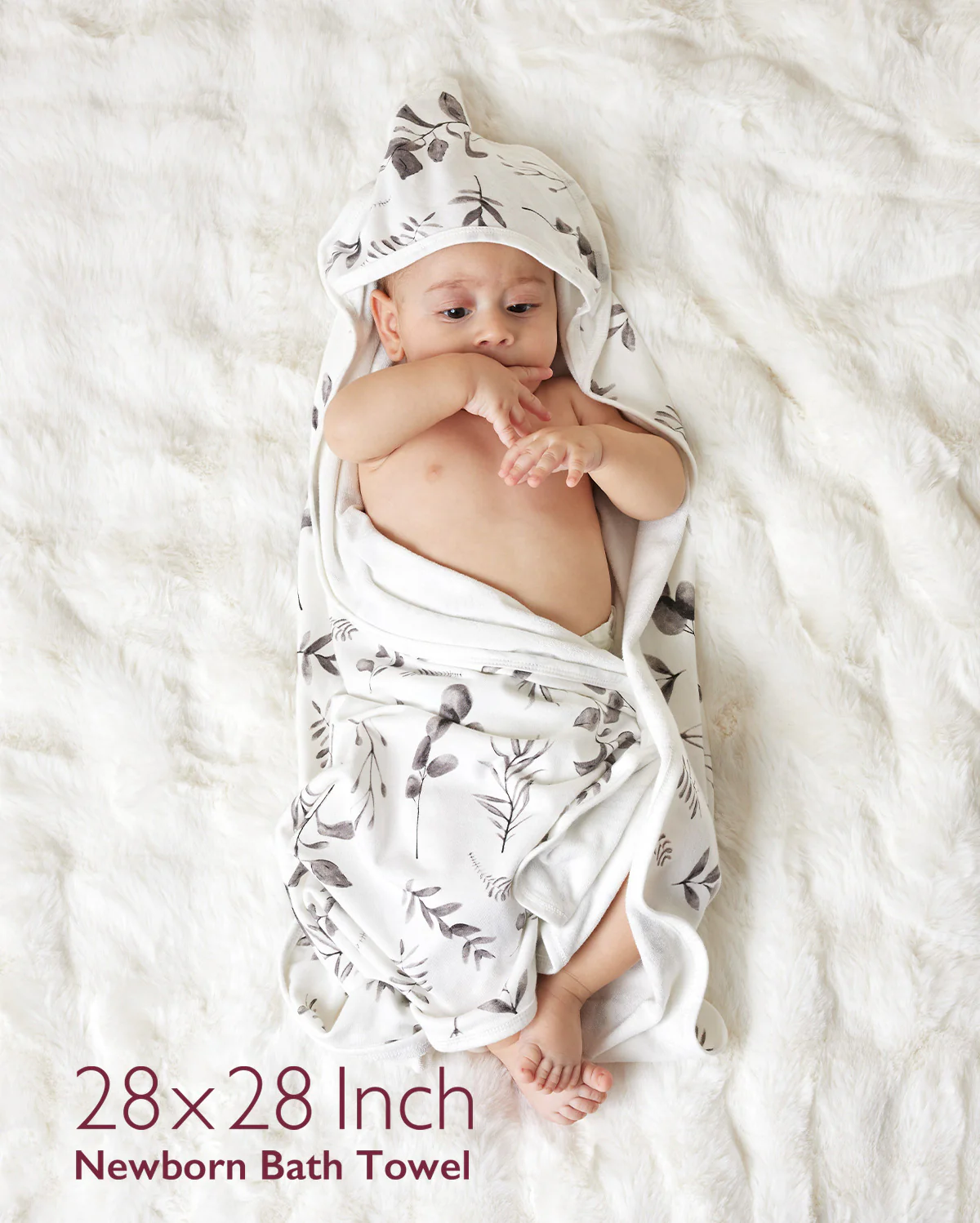 MOMCOZY BABY HOODED TELETEL FÜR NEUBORN DUUBE - 2 Zählung (Packung von 1) - Image 12