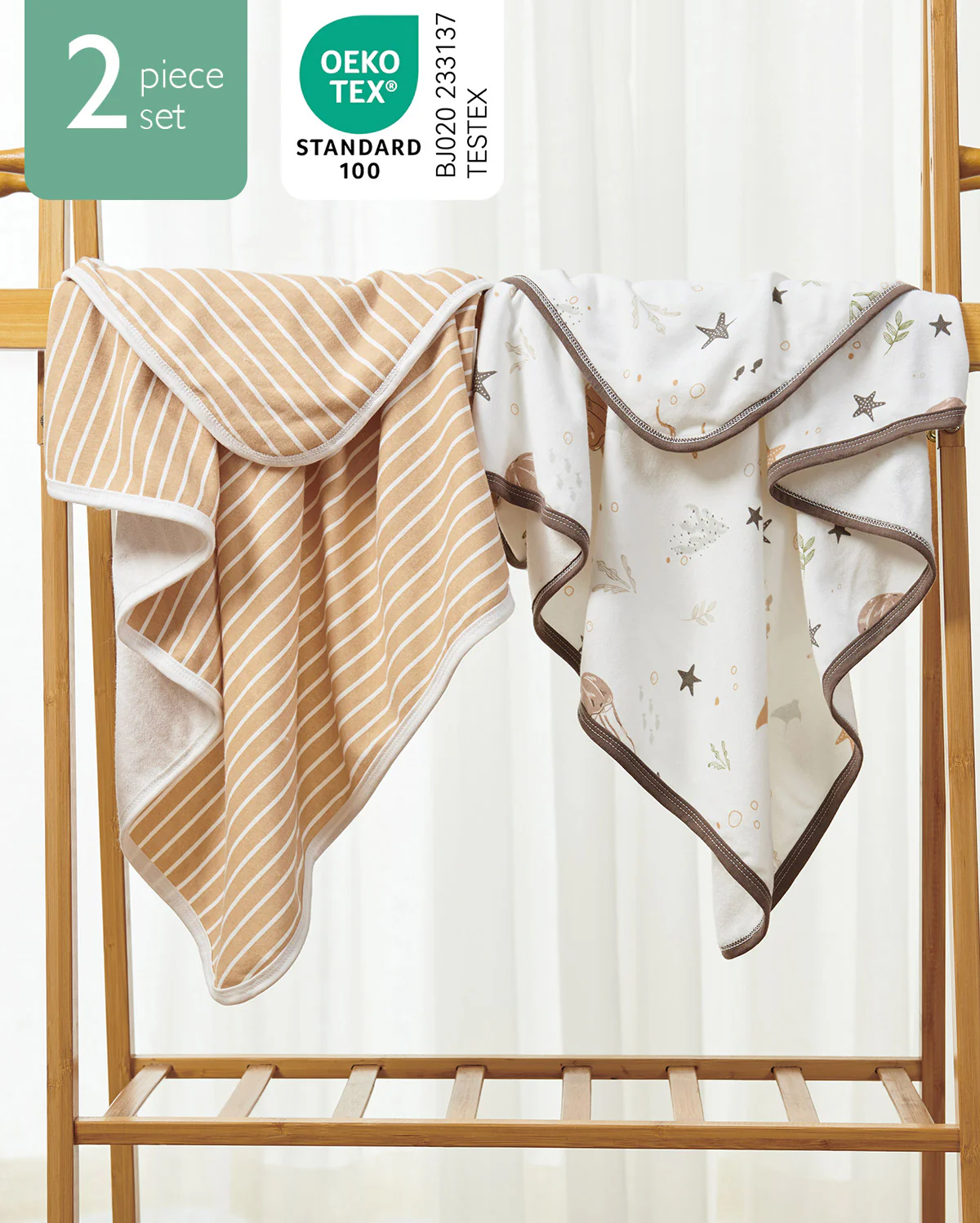 MOMCOZY BABY HOODED TELETEL FÜR NEUBORN DUUBE - 2 Zählung (Packung von 1) - Image 19