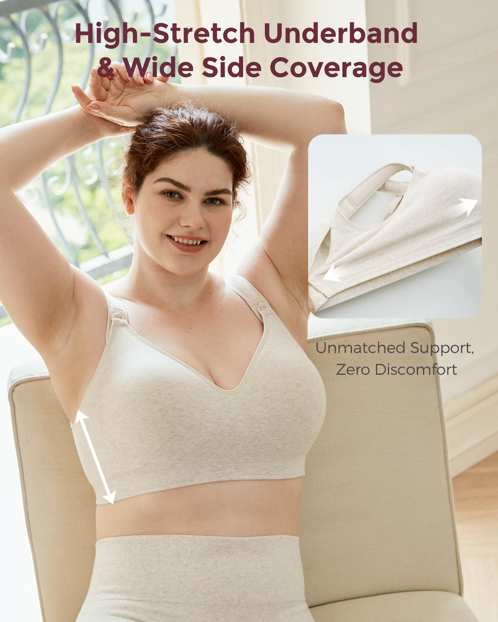 Momcozy Busty Baumwolle Still-BHs - Image 10