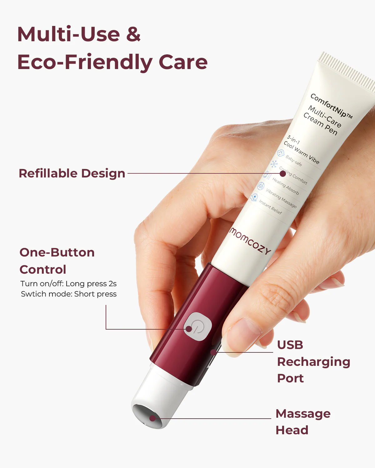 Momcozy ComfortNip™ Multi-Pflege für Brustwarzen - Image 7