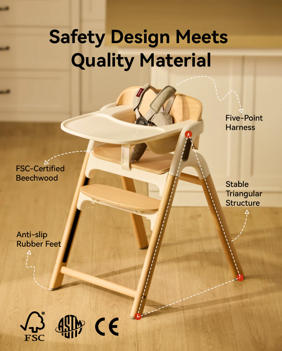 Momcozy DinerPal Hochstuhl und weiches Kissen - Image 7