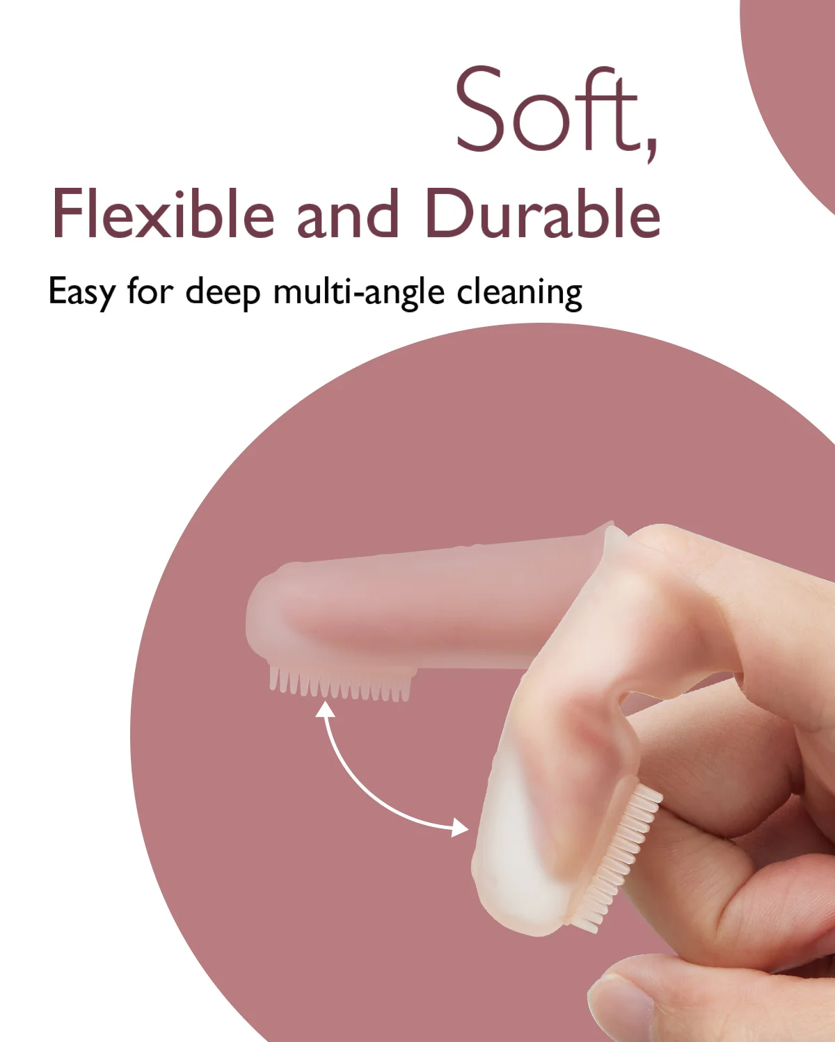 Momcozy Mundpflege-Serie: Fingerzahnbürste (2 Stk.) - Image 4