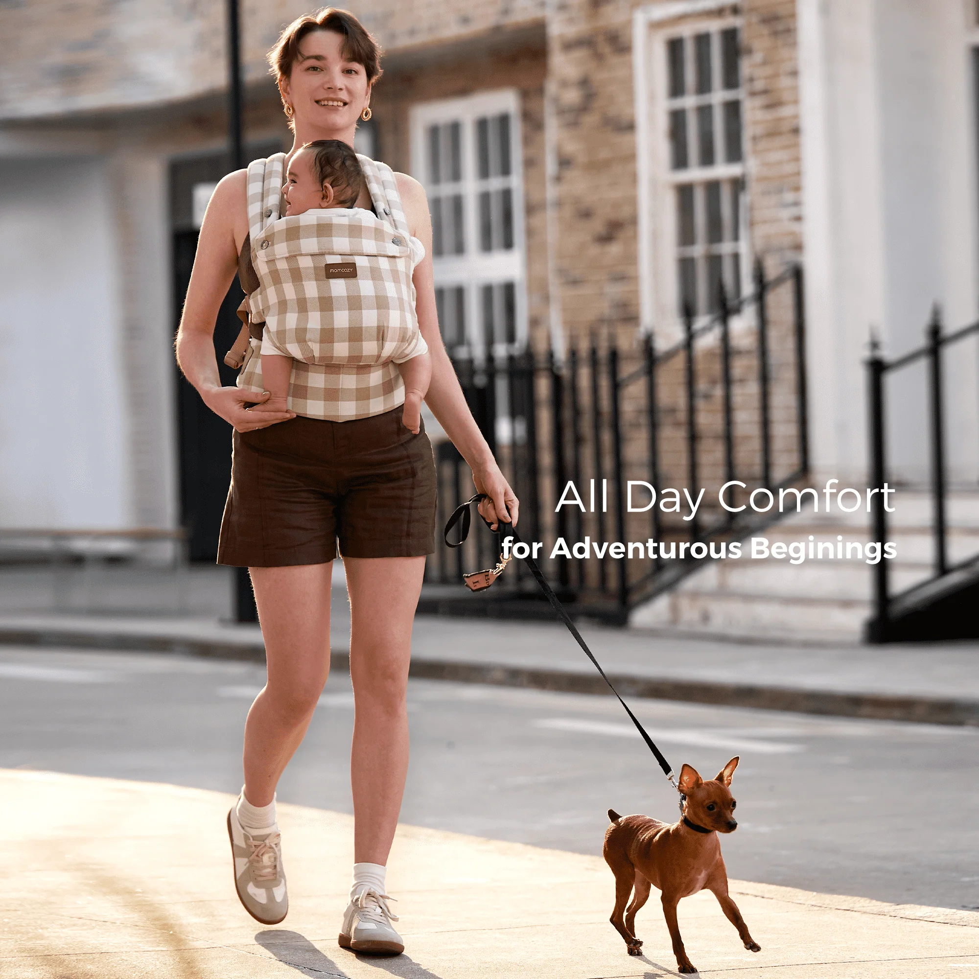 Momcozy PureHug Babytrage - Ergonomisch, gemütlich und leicht - Image 103