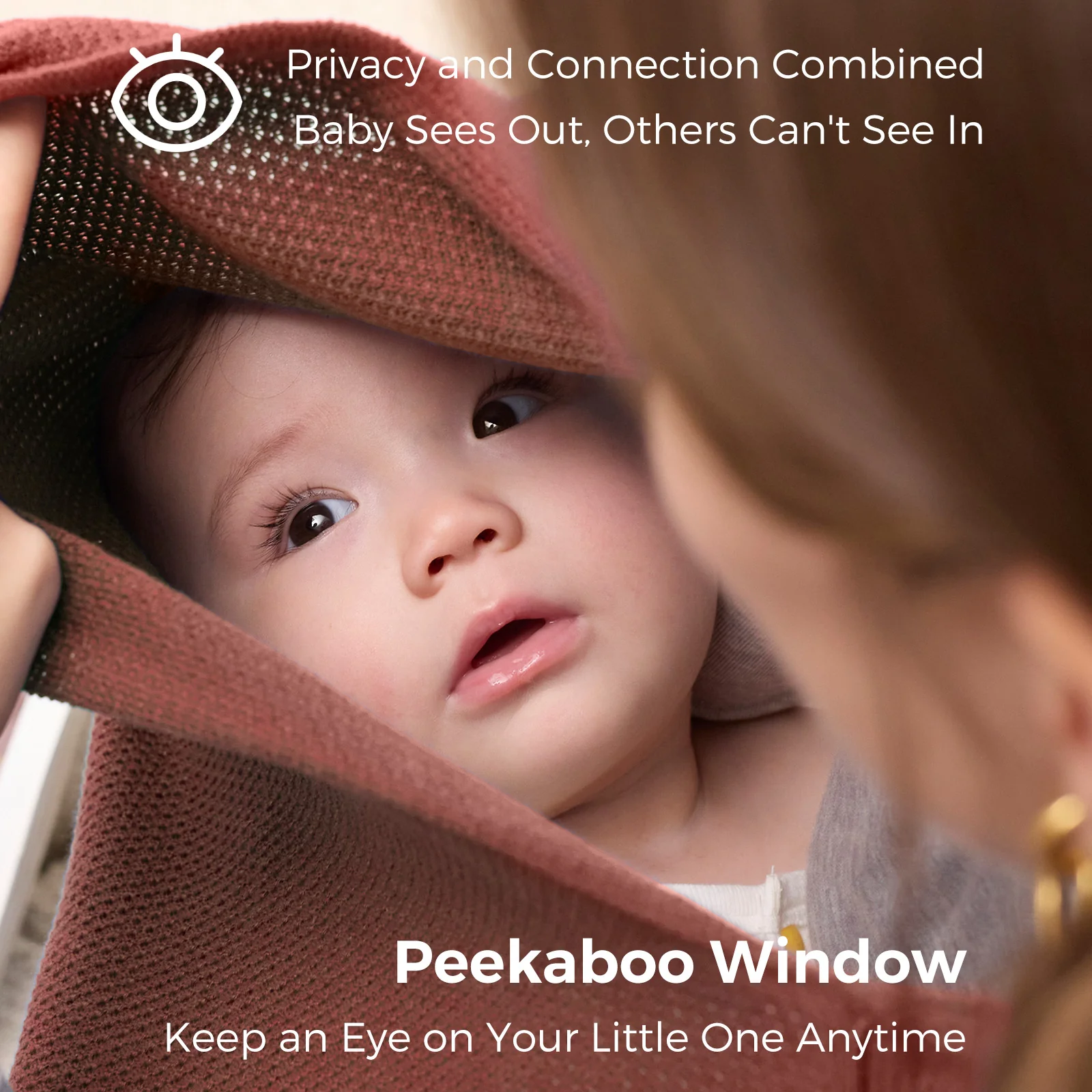 Momcozy Stilldecke – Weicher, atmungsaktiver und vielseitig verwendbarer Poncho - Image 5