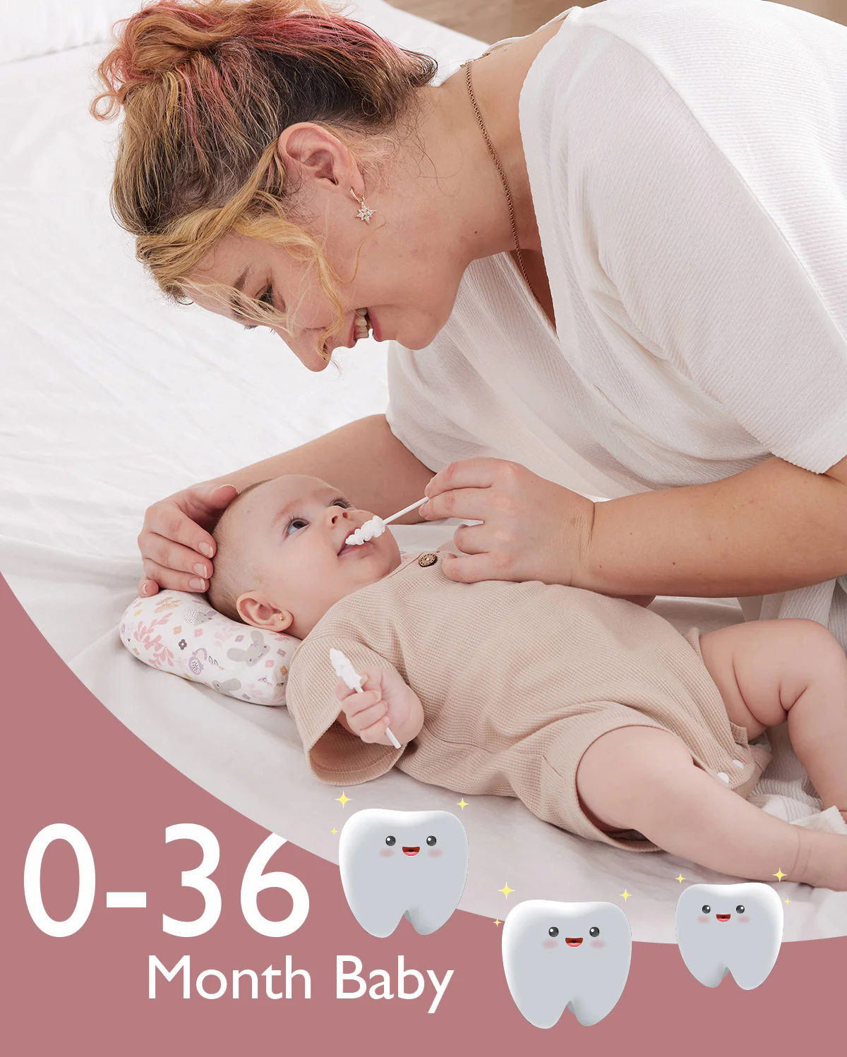 Momcozy Mundpflege-Serie: Zungenreiniger(40ct) - Image 4