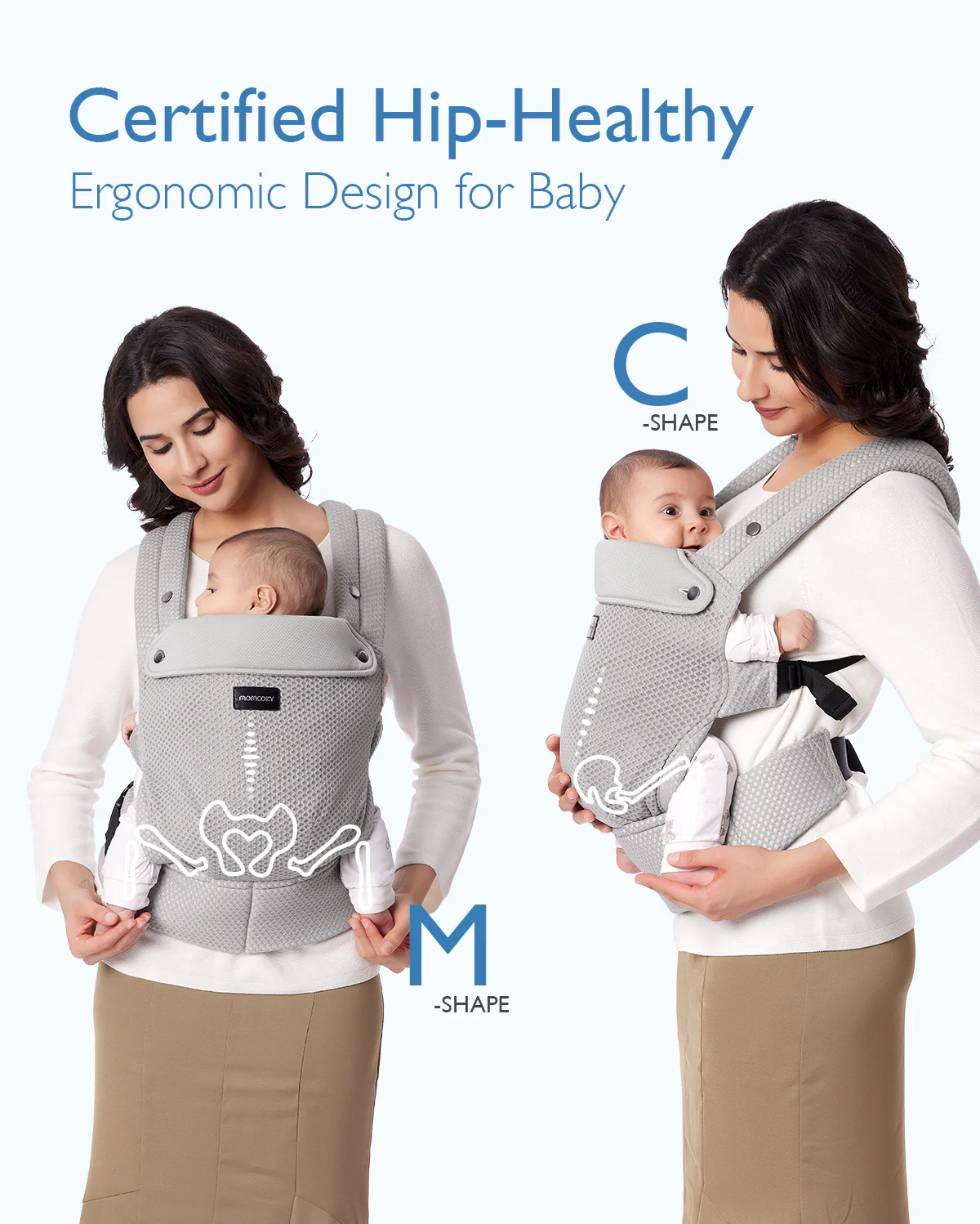 Momcozy PureHug Air Mesh Babytrage - Image 12