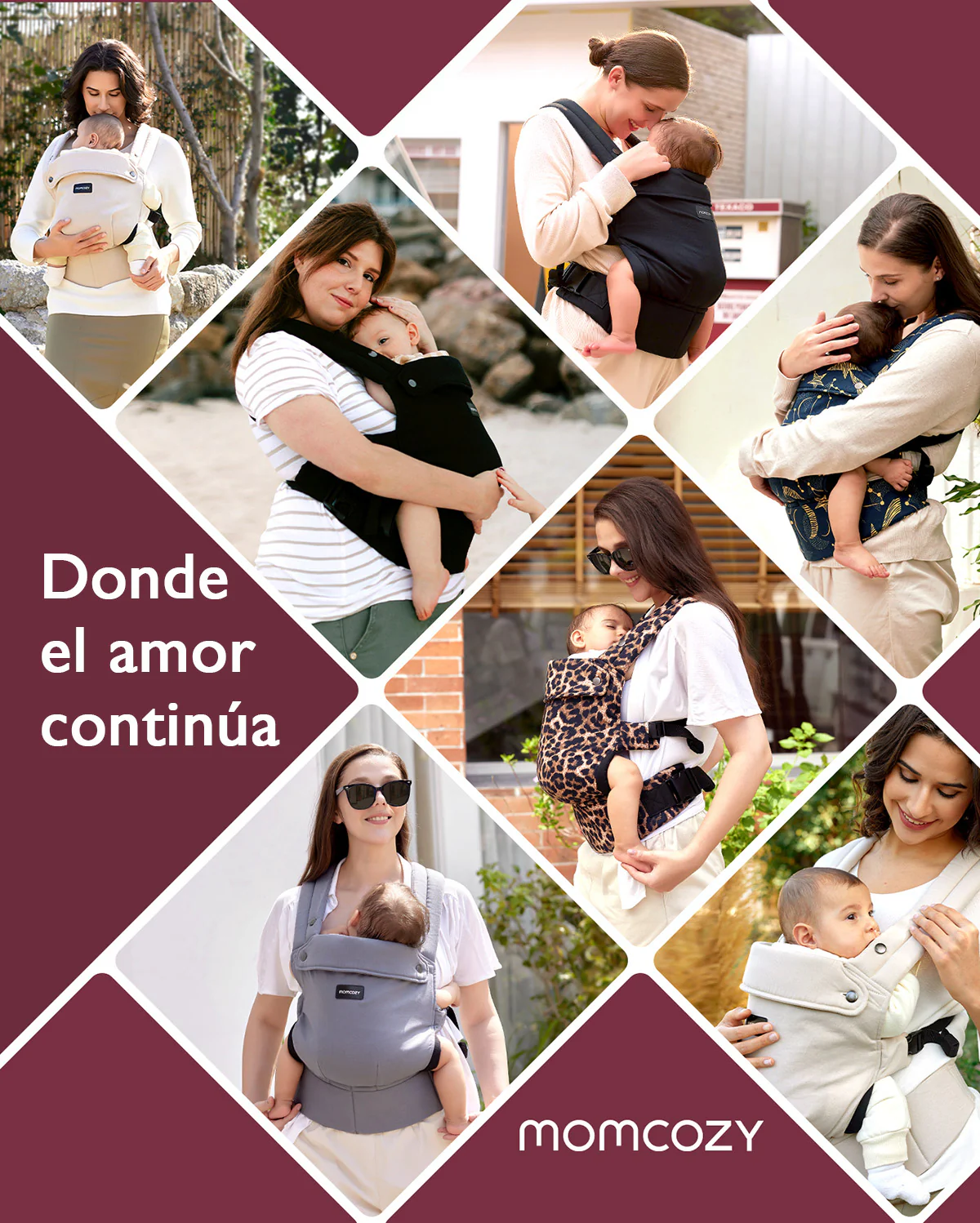 Momcozy PureHug Air Mesh Babytrage - Image 8
