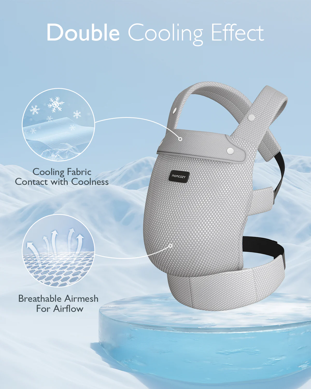 Momcozy PureHug Air Mesh Babytrage - Image 9