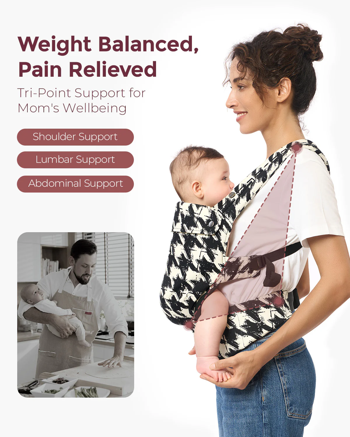 Momcozy PureHug Babytrage - Image 3