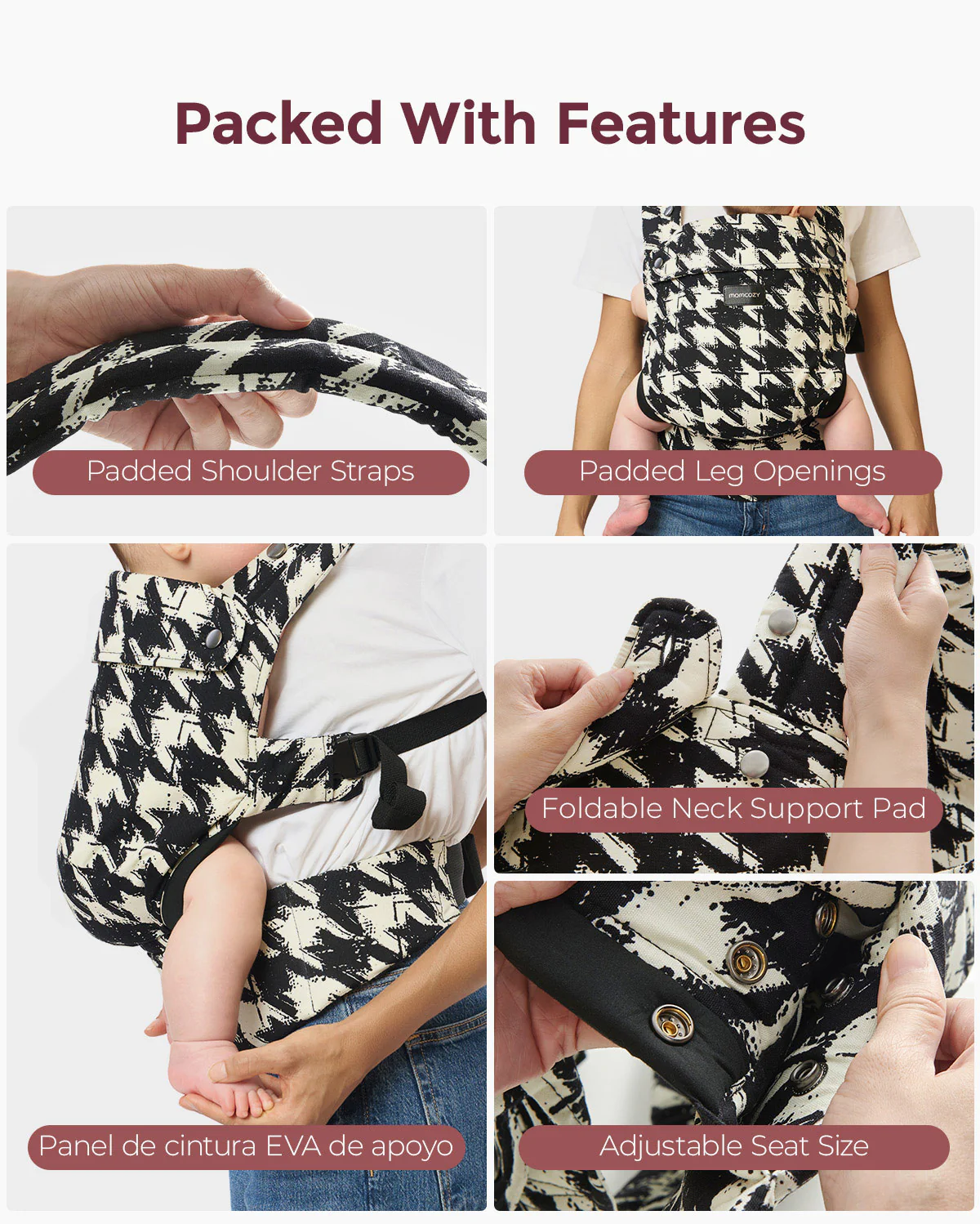 Momcozy PureHug Babytrage - Image 4