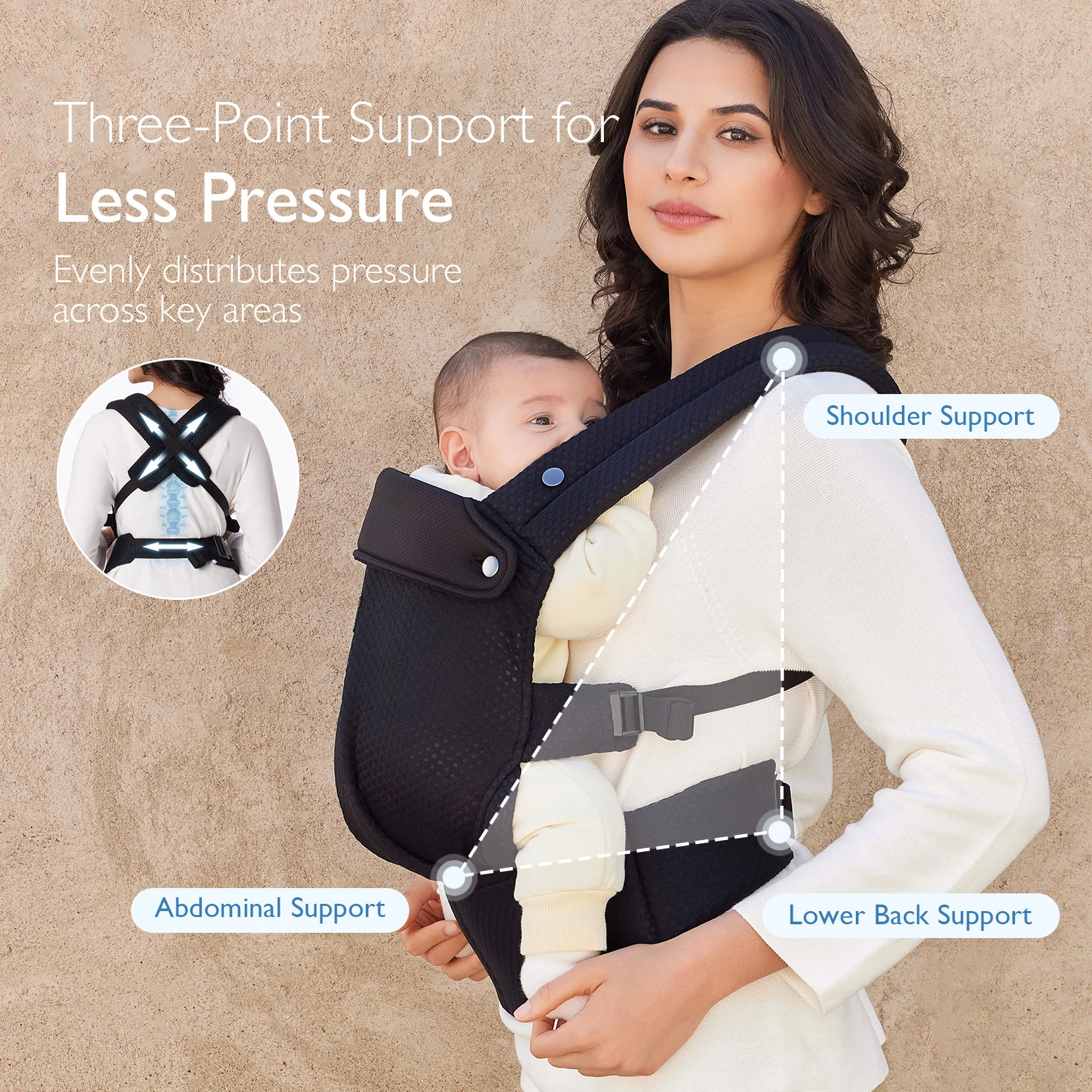 Momcozy PureHug Babytrage - Ergonomisch, gemütlich und leicht - Image 39