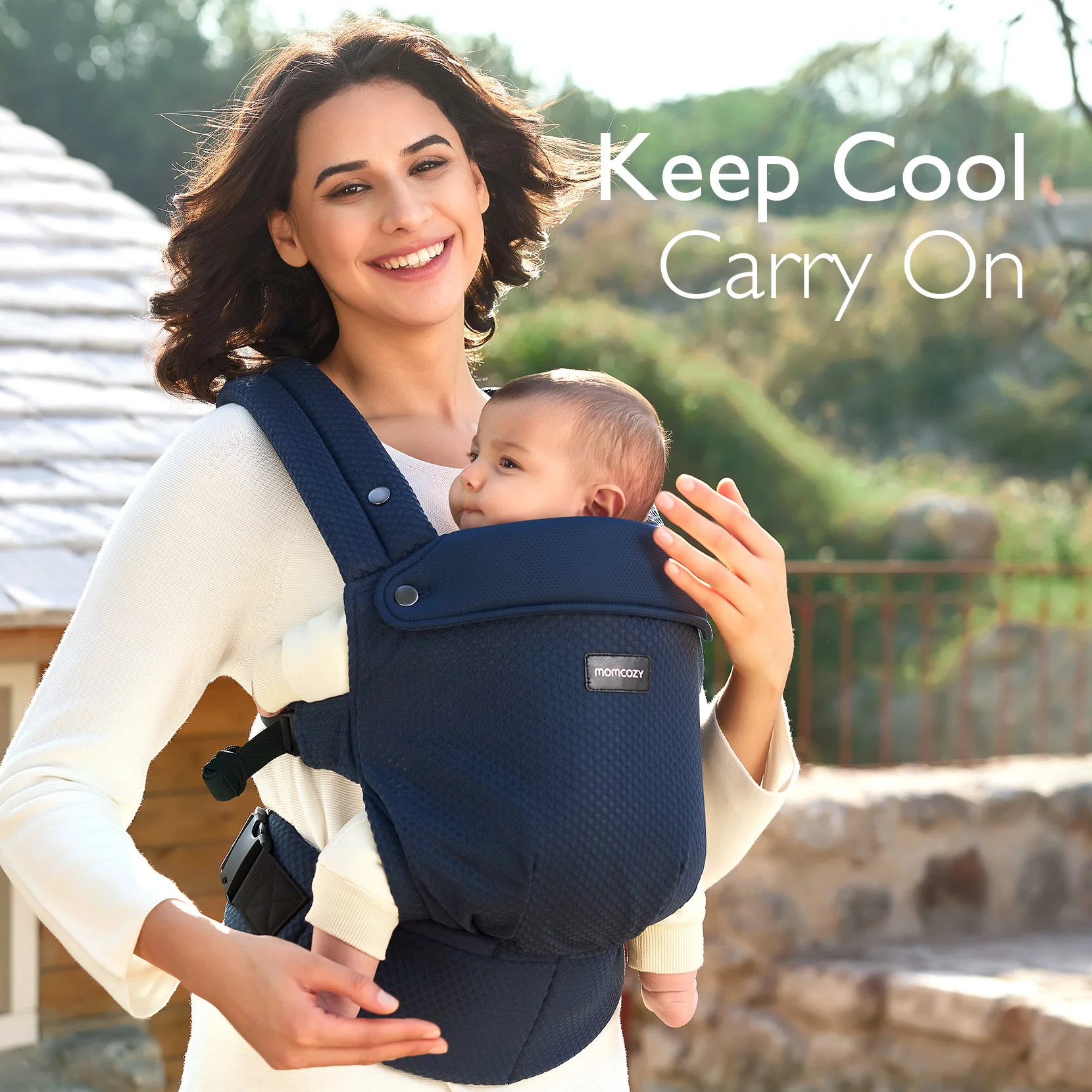 Momcozy PureHug Babytrage - Ergonomisch, gemütlich und leicht - Image 56