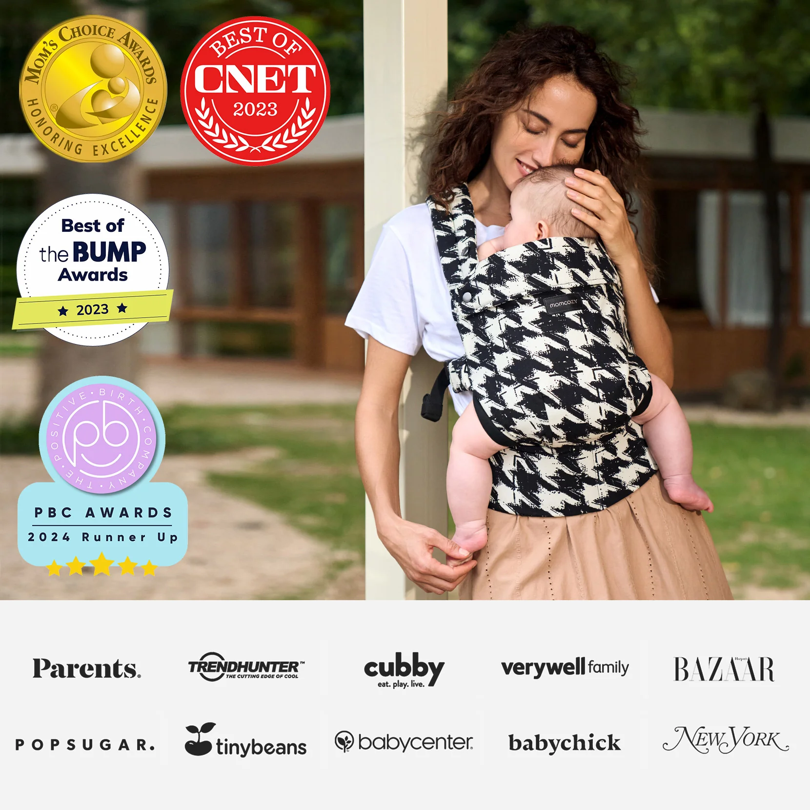 Momcozy PureHug Babytrage - Ergonomisch, gemütlich und leicht - Image 67