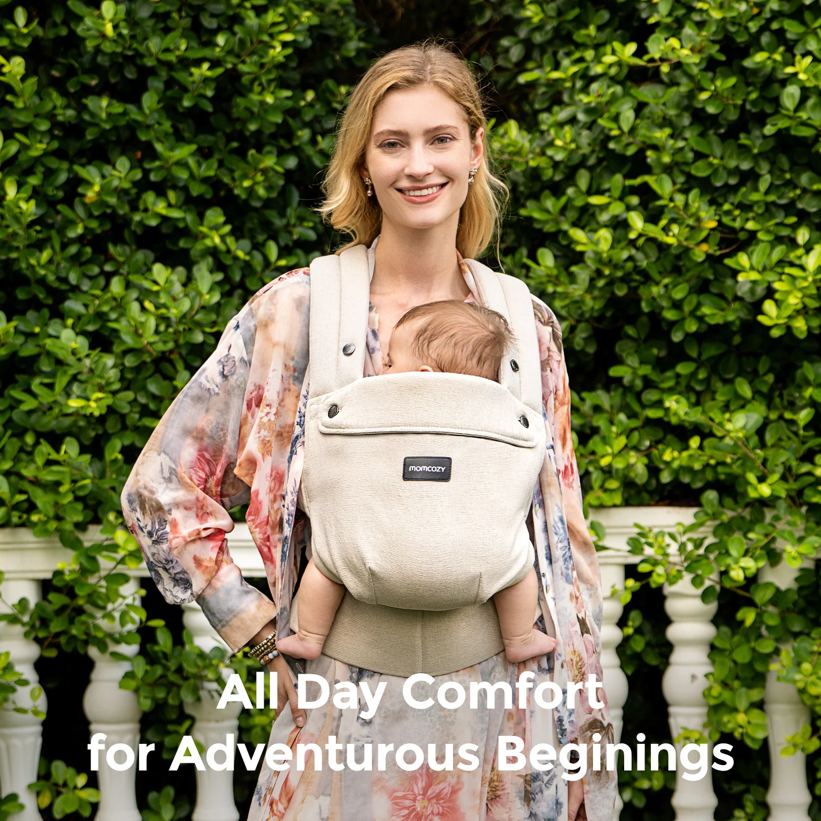 Momcozy PureHug Babytrage - Ergonomisch, gemütlich und leicht - Image 90