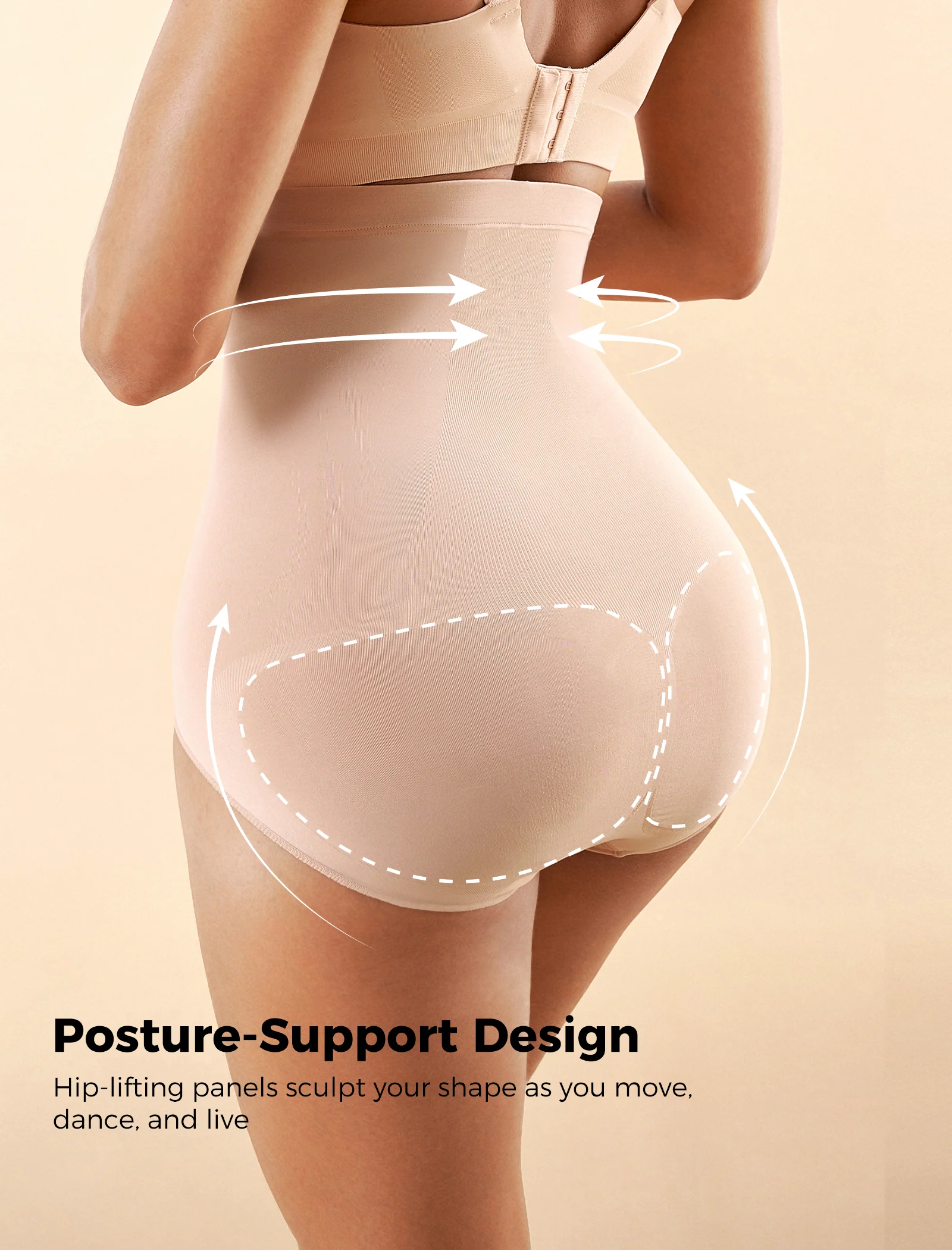 Momcozy Nahtloser Form-Slip – Für Rückbildung & Alltag - Image 4