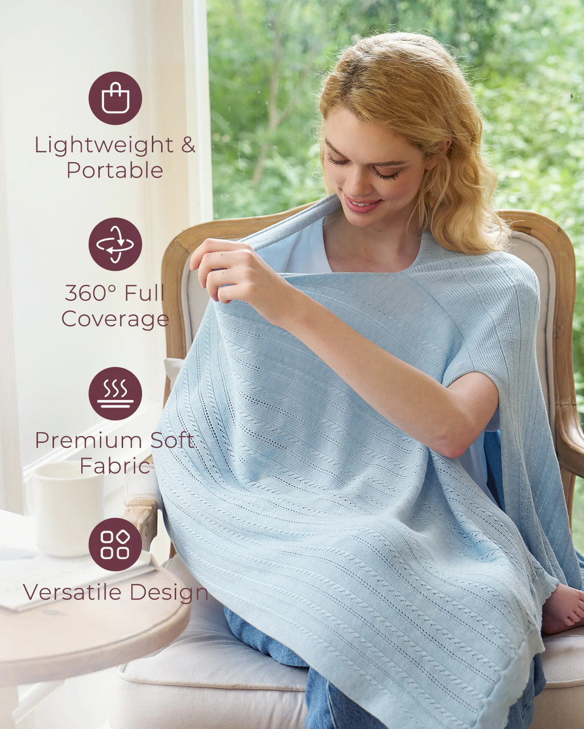Tencel™ Lyocell-Stoff Ultraleichte Stilldecke - Image 39
