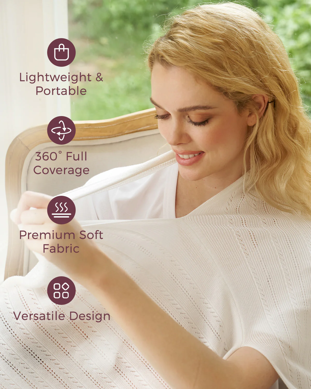 Tencel™ Lyocell-Stoff Ultraleichte Stilldecke - Image 4