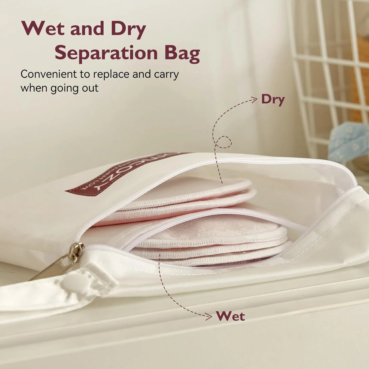 Momcozy ultra-dünn wiederverwendbare Brustpolster - Image 5