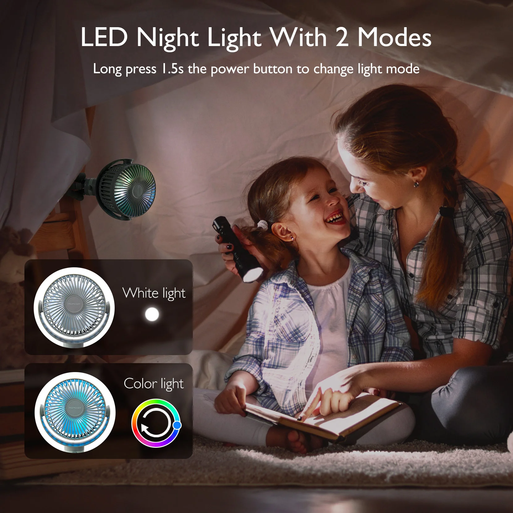 Wiederaufladbarer USB-Handventilator für die Reise - Image 34