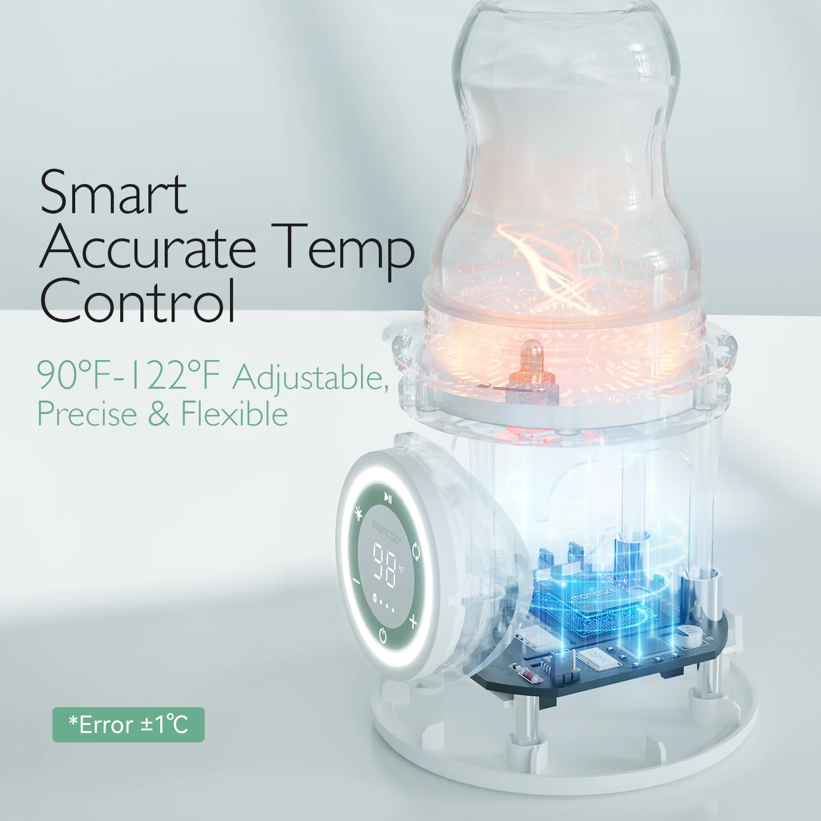 Kabelloser portabler Babyflaschenwärmer für unterwegs - Image 5