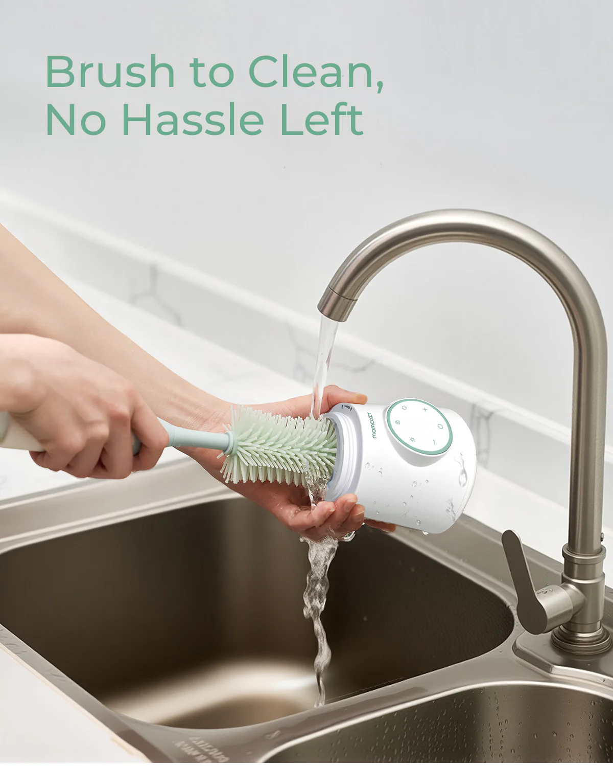 Kabelloser portabler Babyflaschenwärmer für unterwegs - Image 8